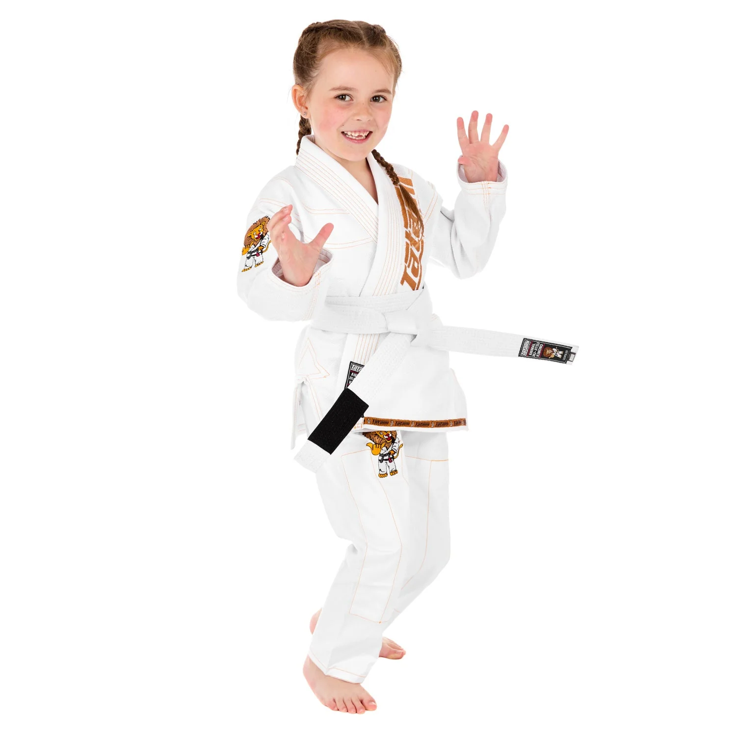 Meerkatsu Kids Animal Gi - White - Image 6