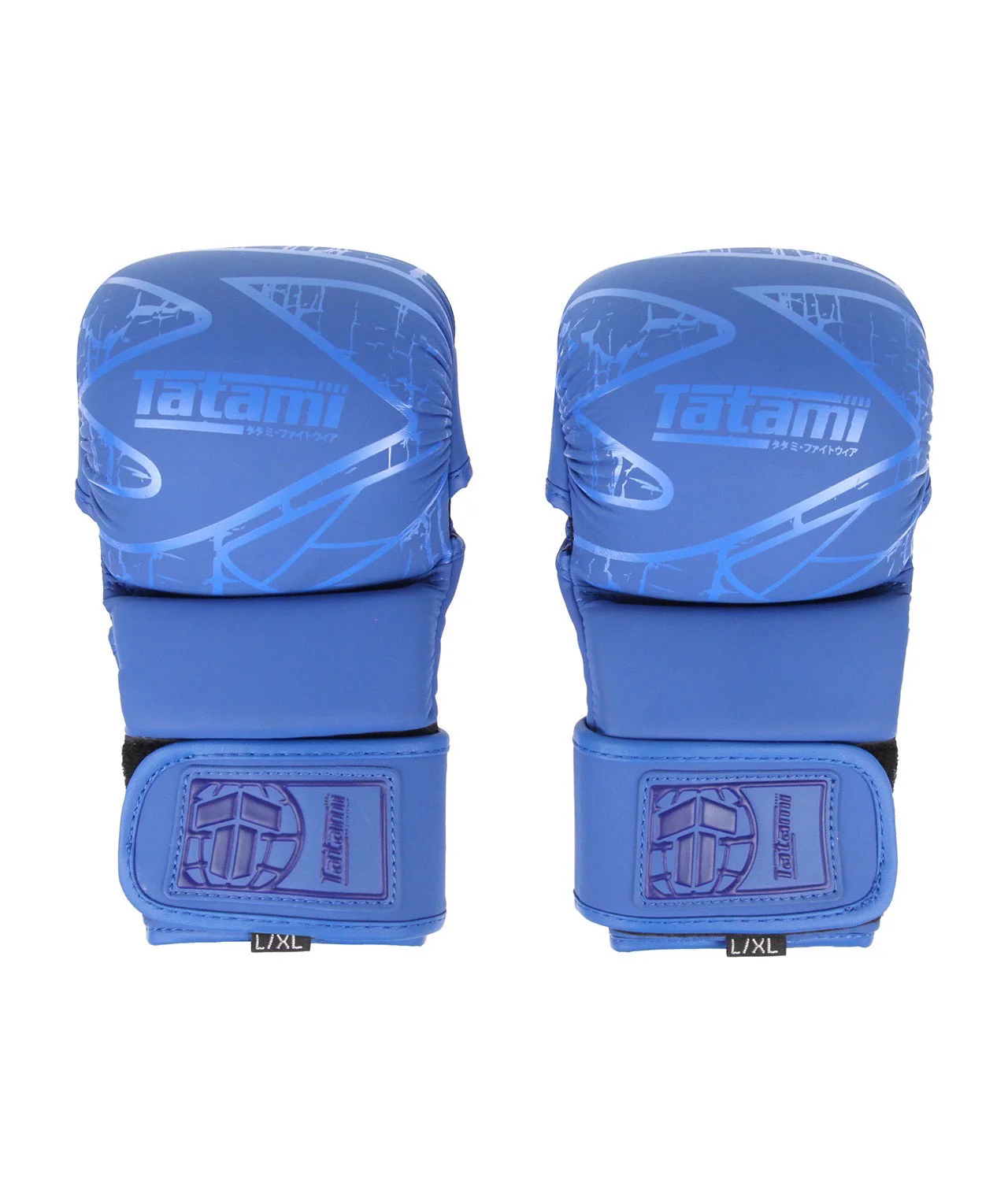 Obsidian 6oz MMA Sparring Gloves - Blue - Image 3