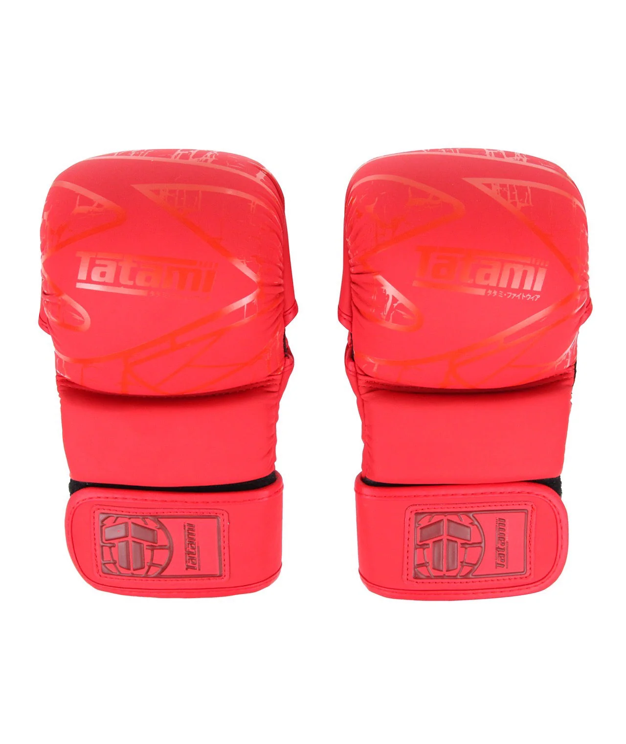 Obsidian 6oz MMA Sparring Gloves - Red - Image 3