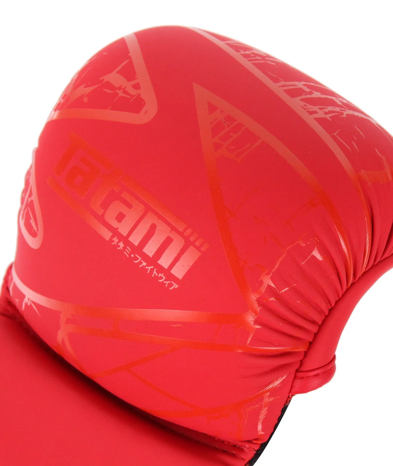 Obsidian 6oz MMA Sparring Gloves - Red - Image 6