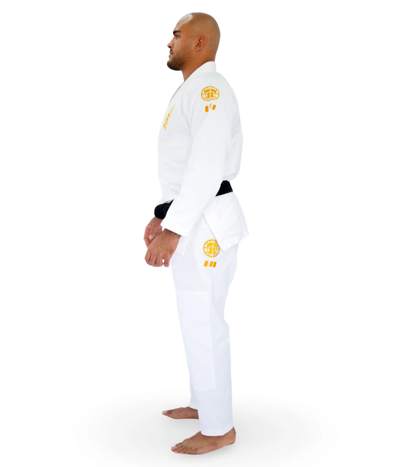 Pro Series Gi - White & Champion Gold - Image 4