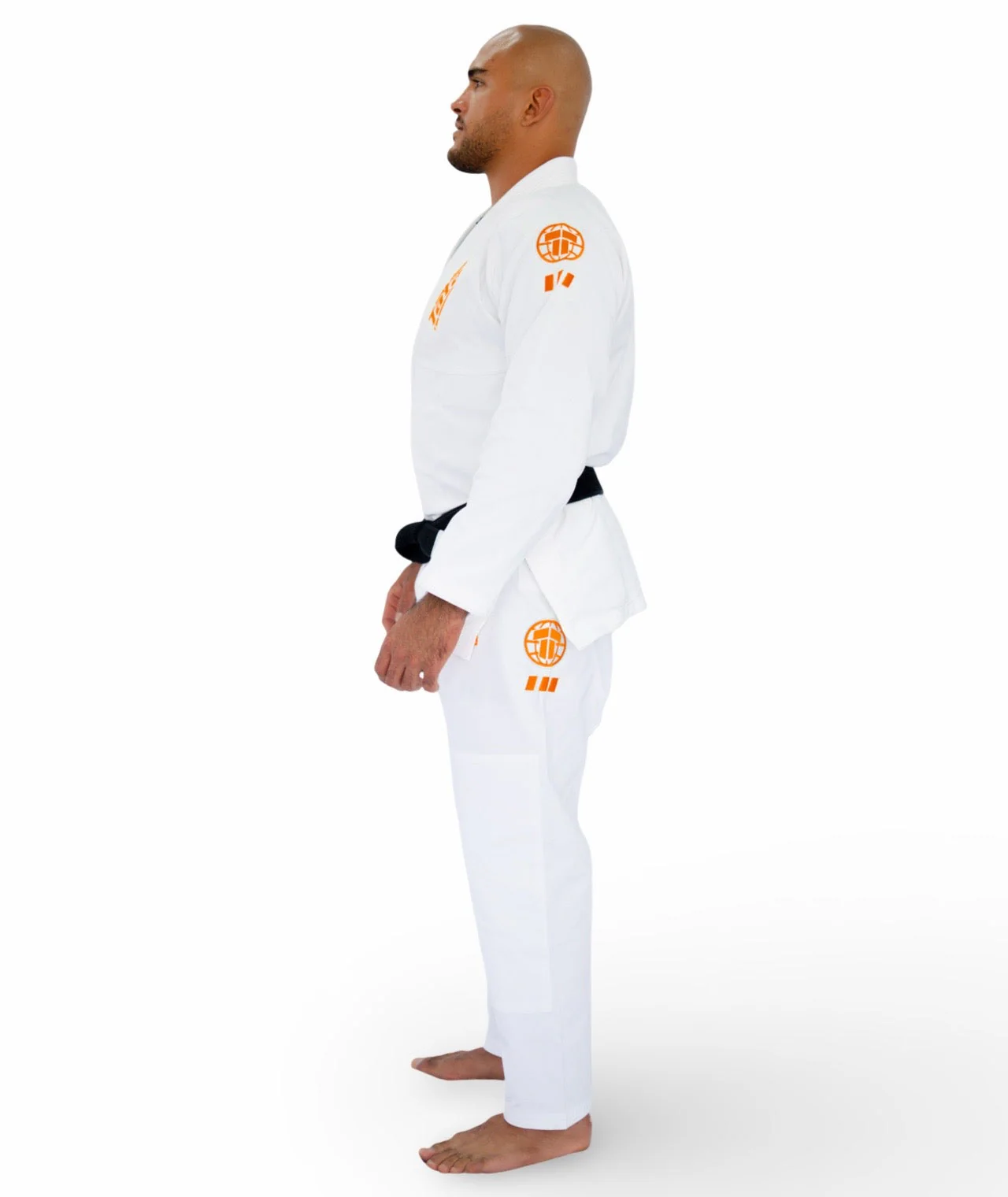 Pro Series Gi - White & Hunter Orange - Image 4