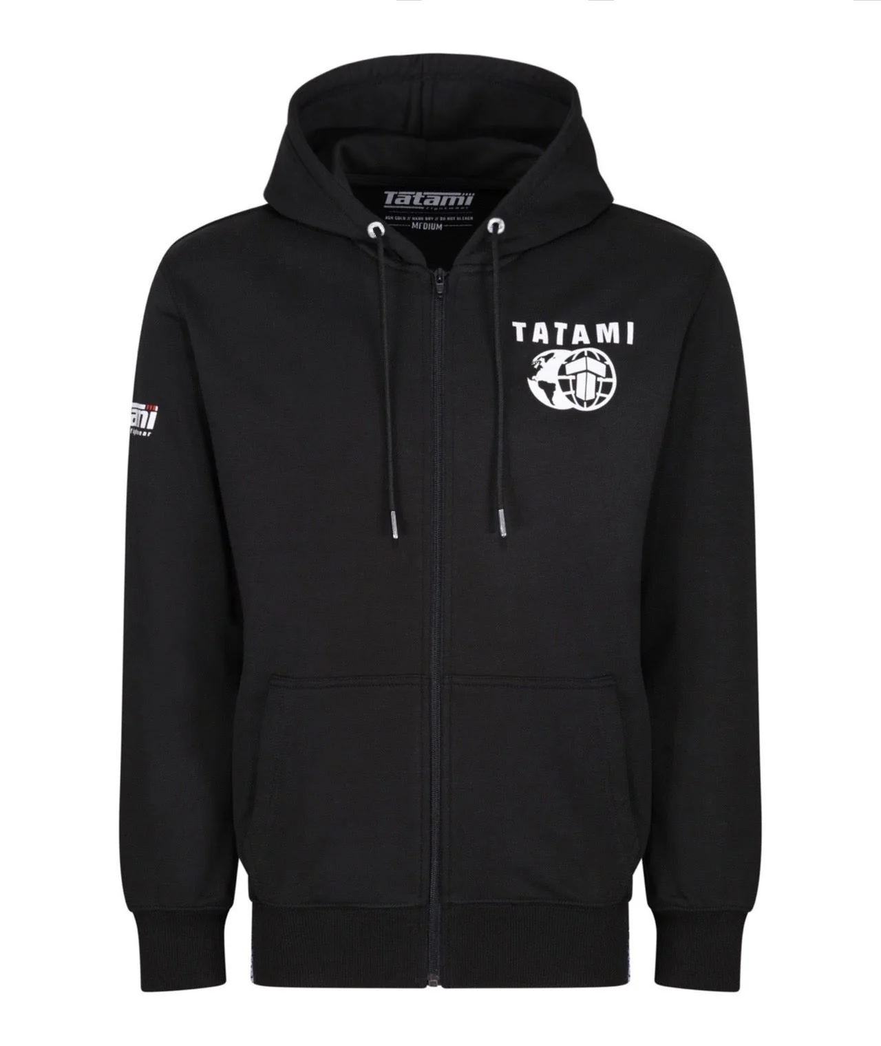 Raid Zip Hoodie - Black