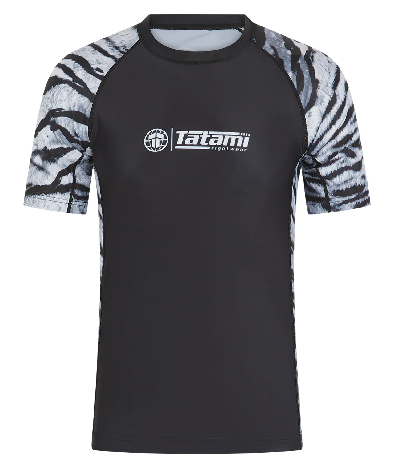 Recharged Rash Guard - Grey Tiger