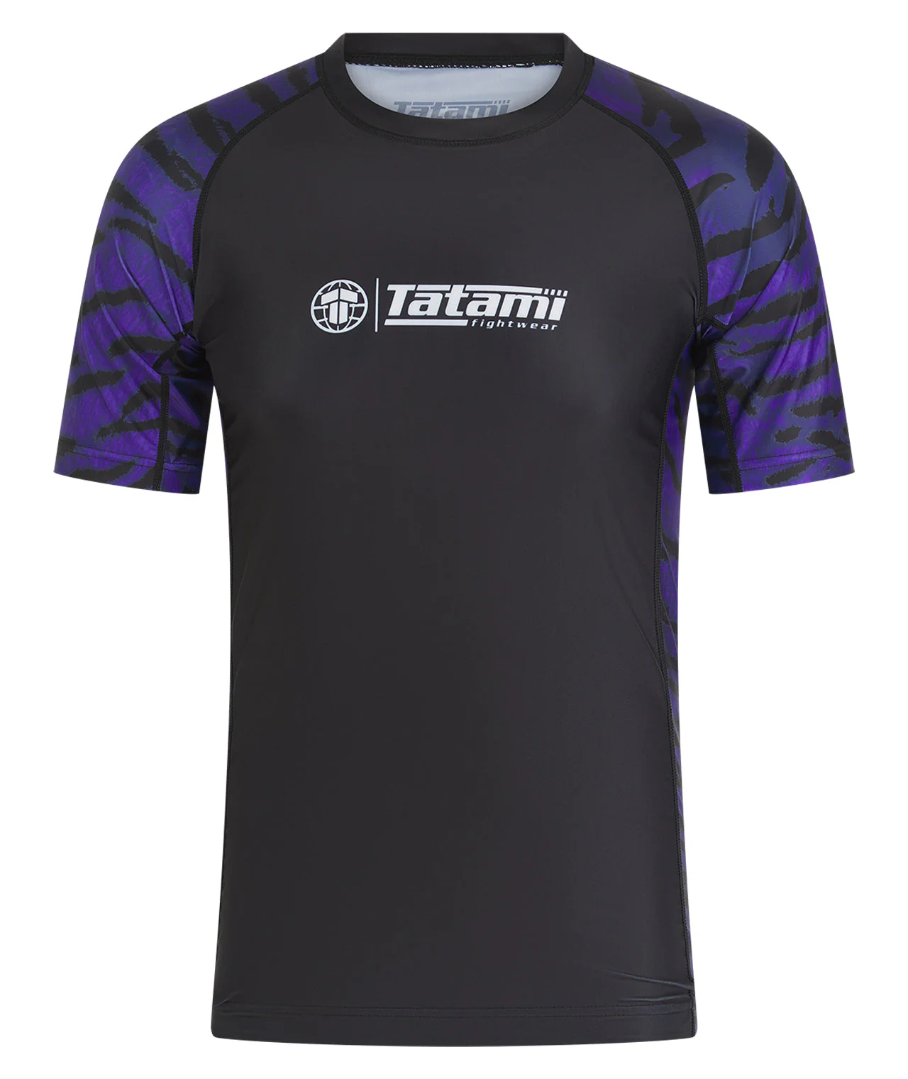 Recharged Rash Guard - Purple Tiger