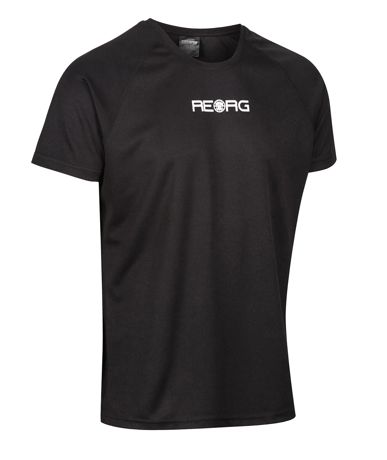 REORG Dry Fit T-Shirt - Black - Image 4