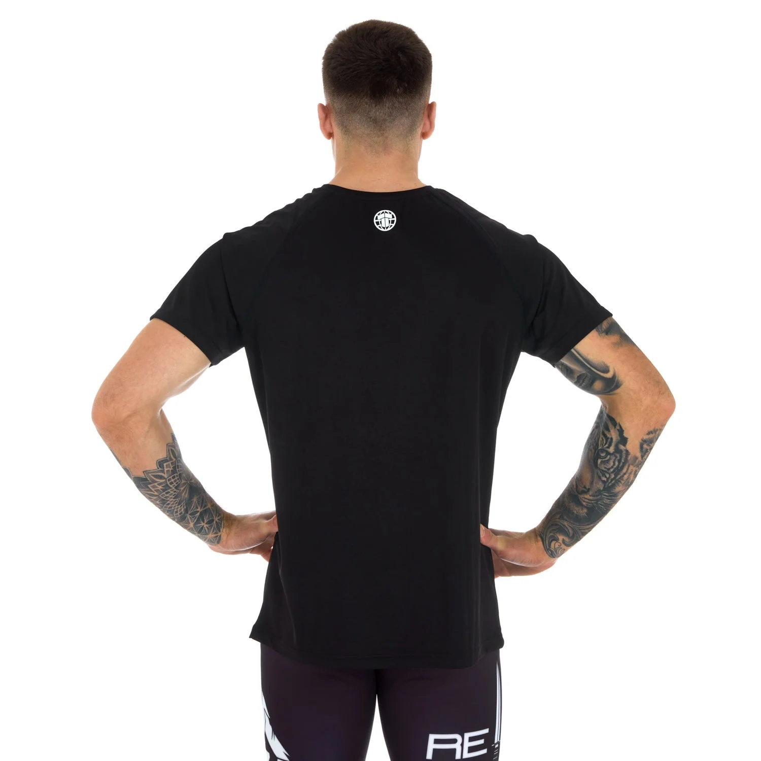 REORG Dry Fit T-Shirt - Black - Image 6