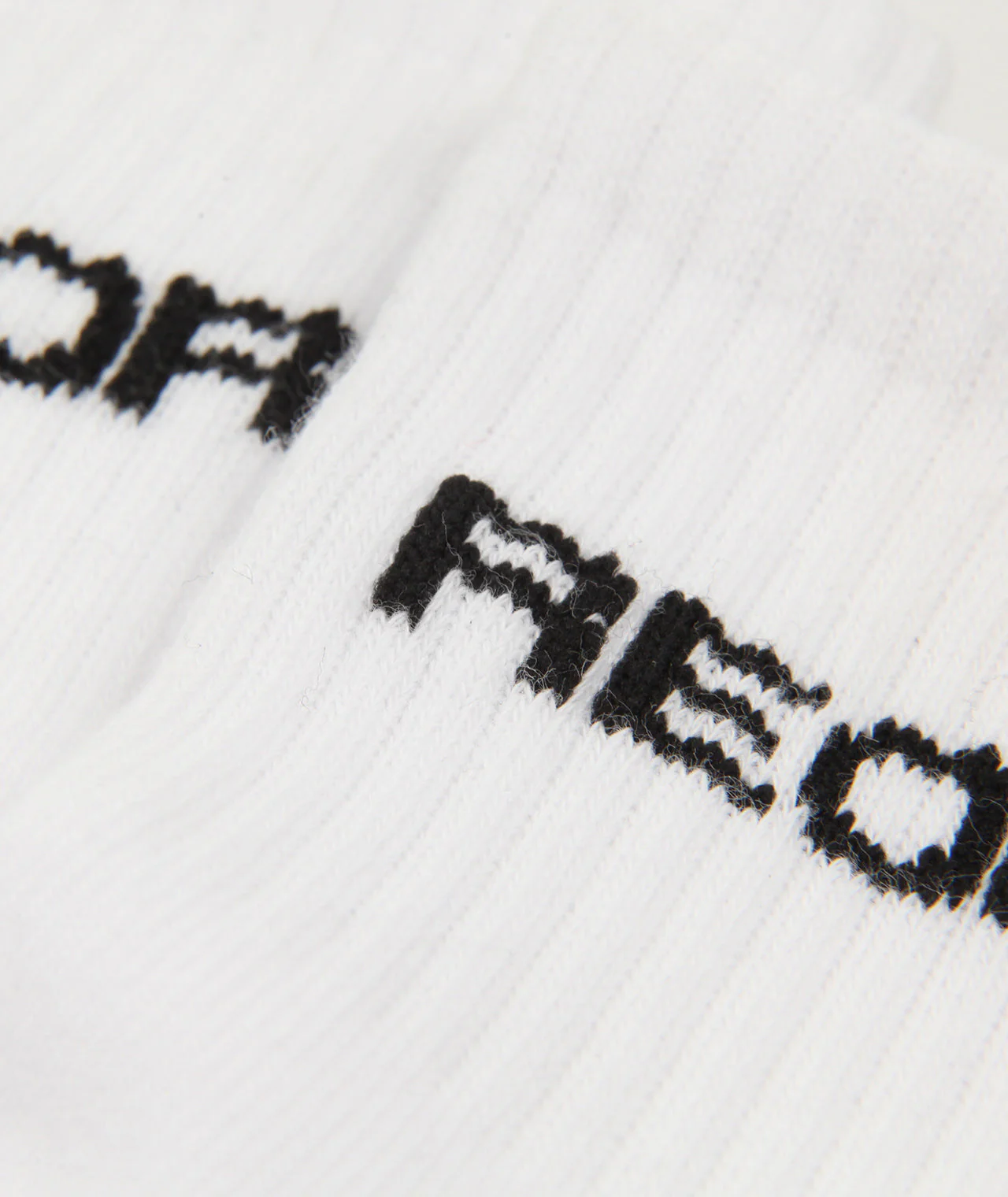 Reorg Half Crew Socks - White - Image 4