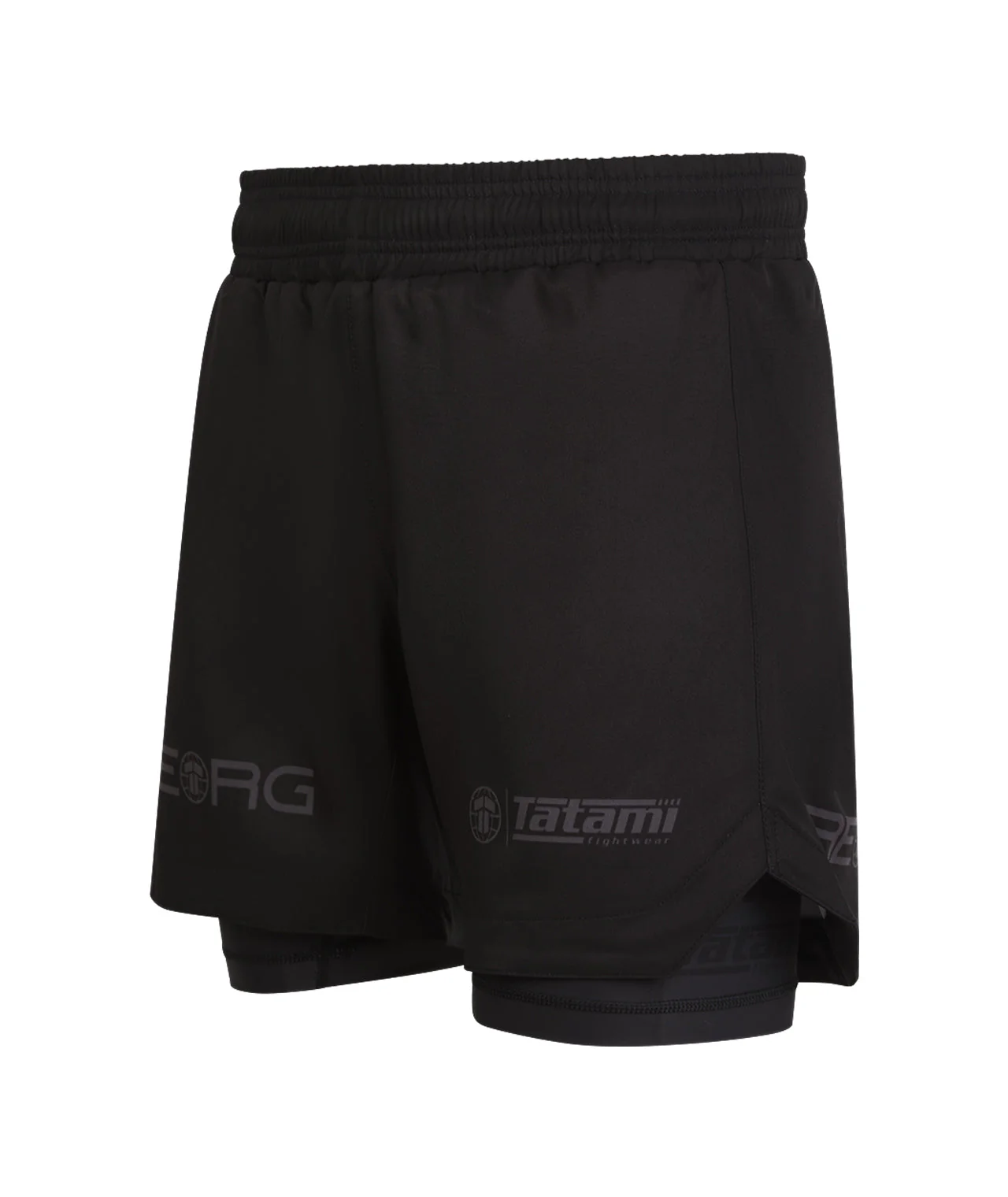 Reorg Hybrid Shorts - Black & Grey - Image 2