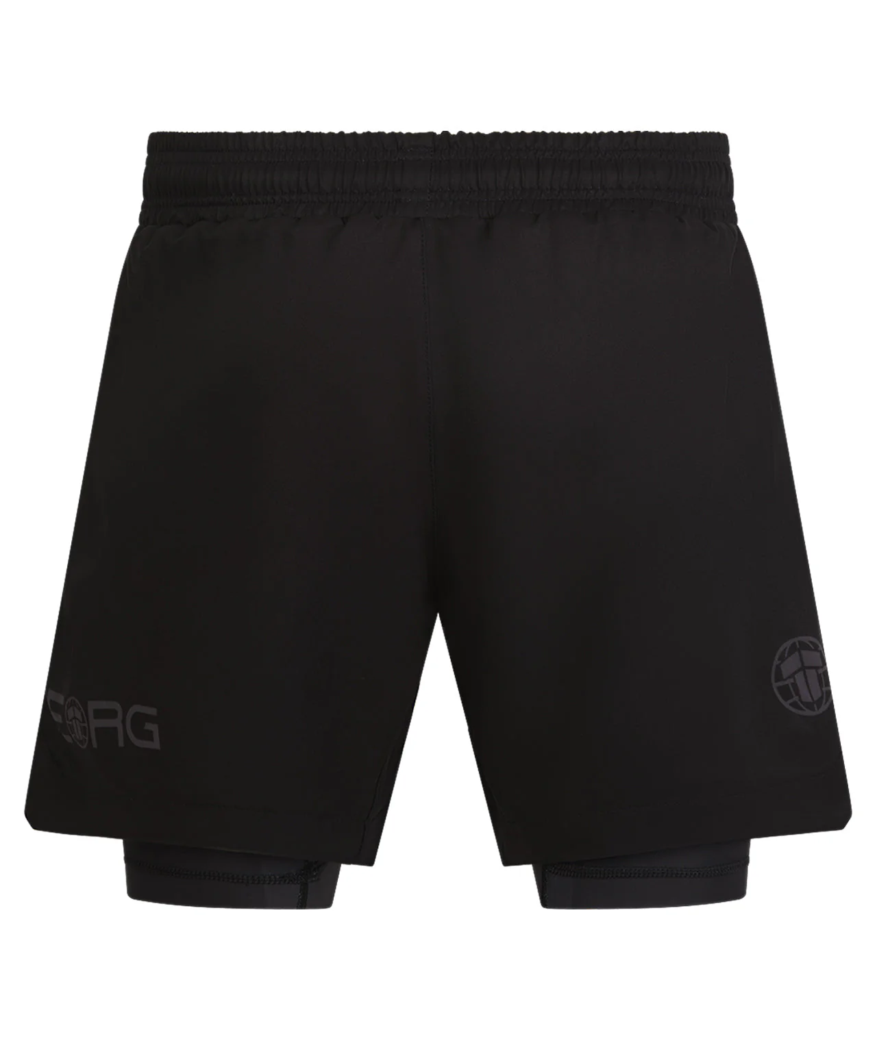 Reorg Hybrid Shorts - Black & Grey - Image 3