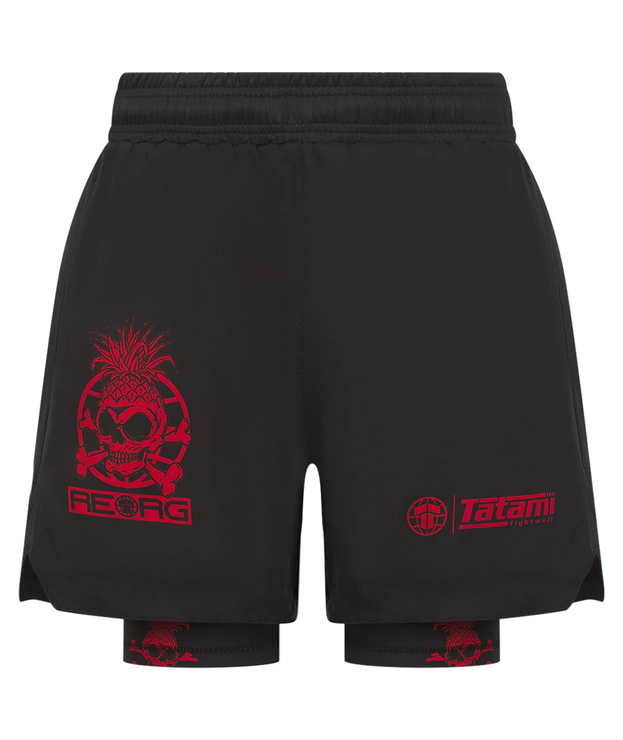Reorg Hybrid Shorts - Black & Red