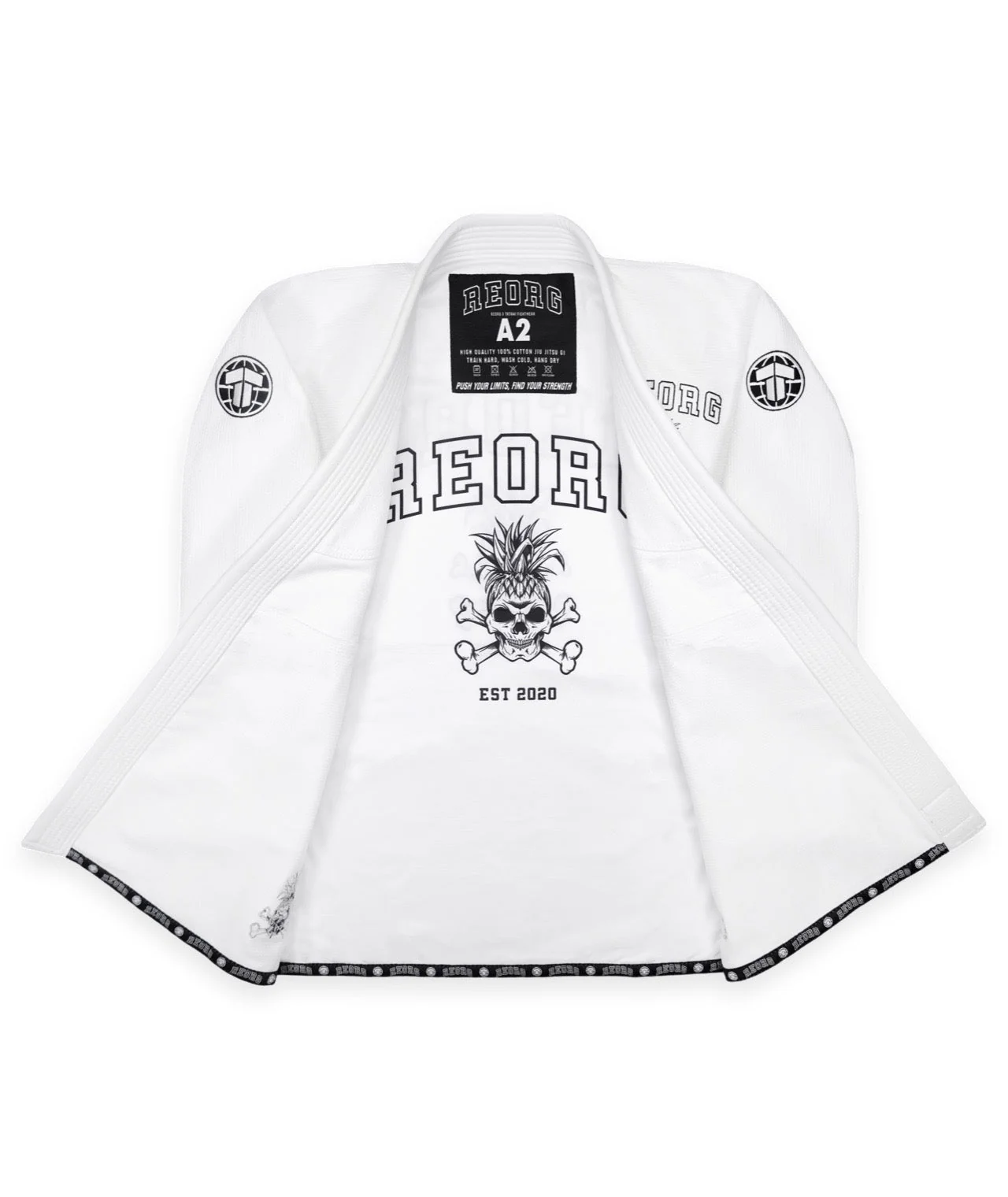 Reorg Varsity Gi - White - Image 3