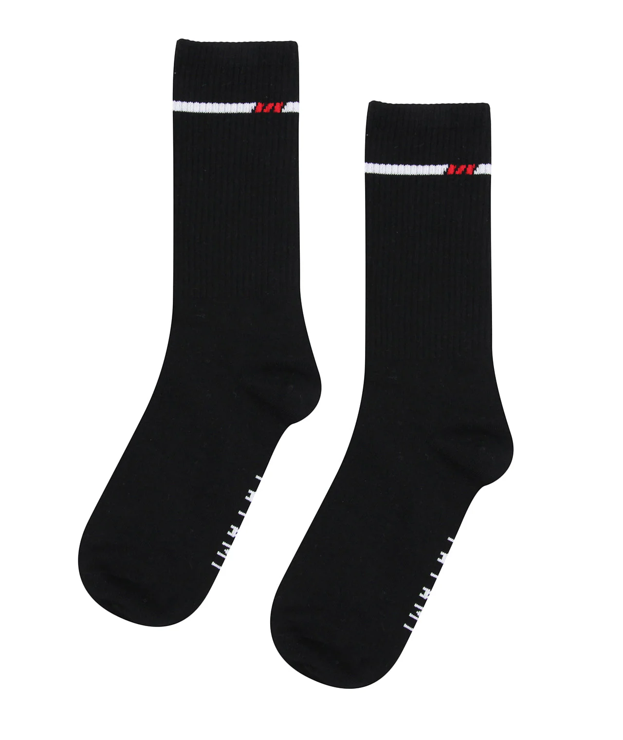 Tatami Crew Socks (2 Pack) - Black - Image 5