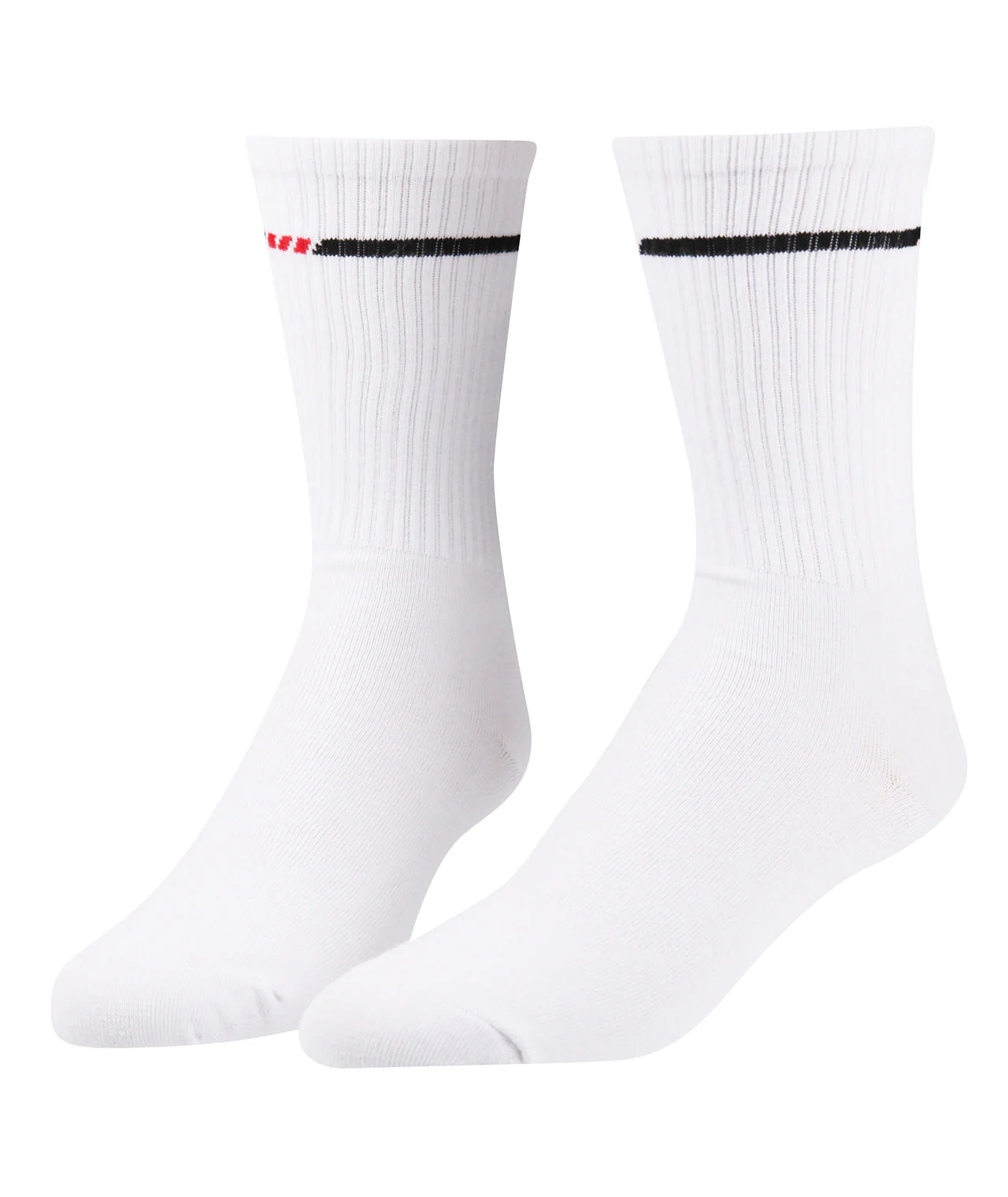 Tatami Crew Socks (2 Pack) - White - Image 3