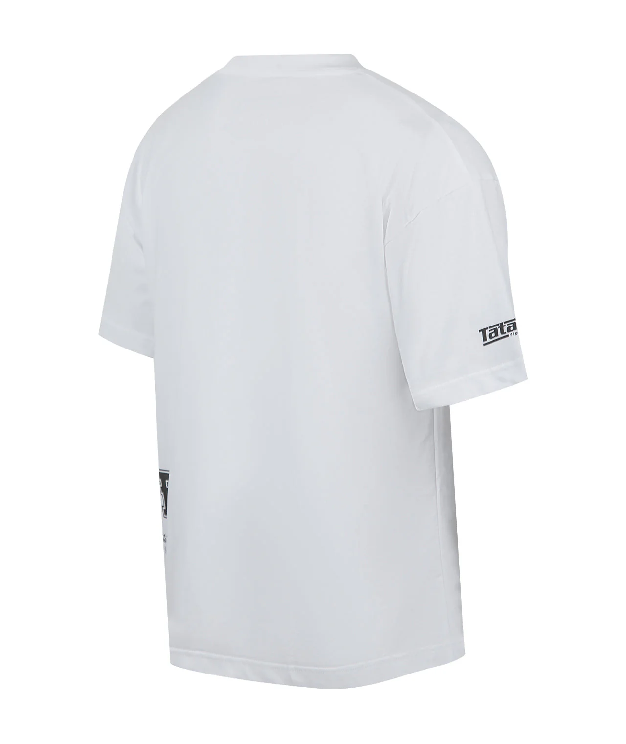Tatami Basic Oversized T-Shirt - White - Image 4