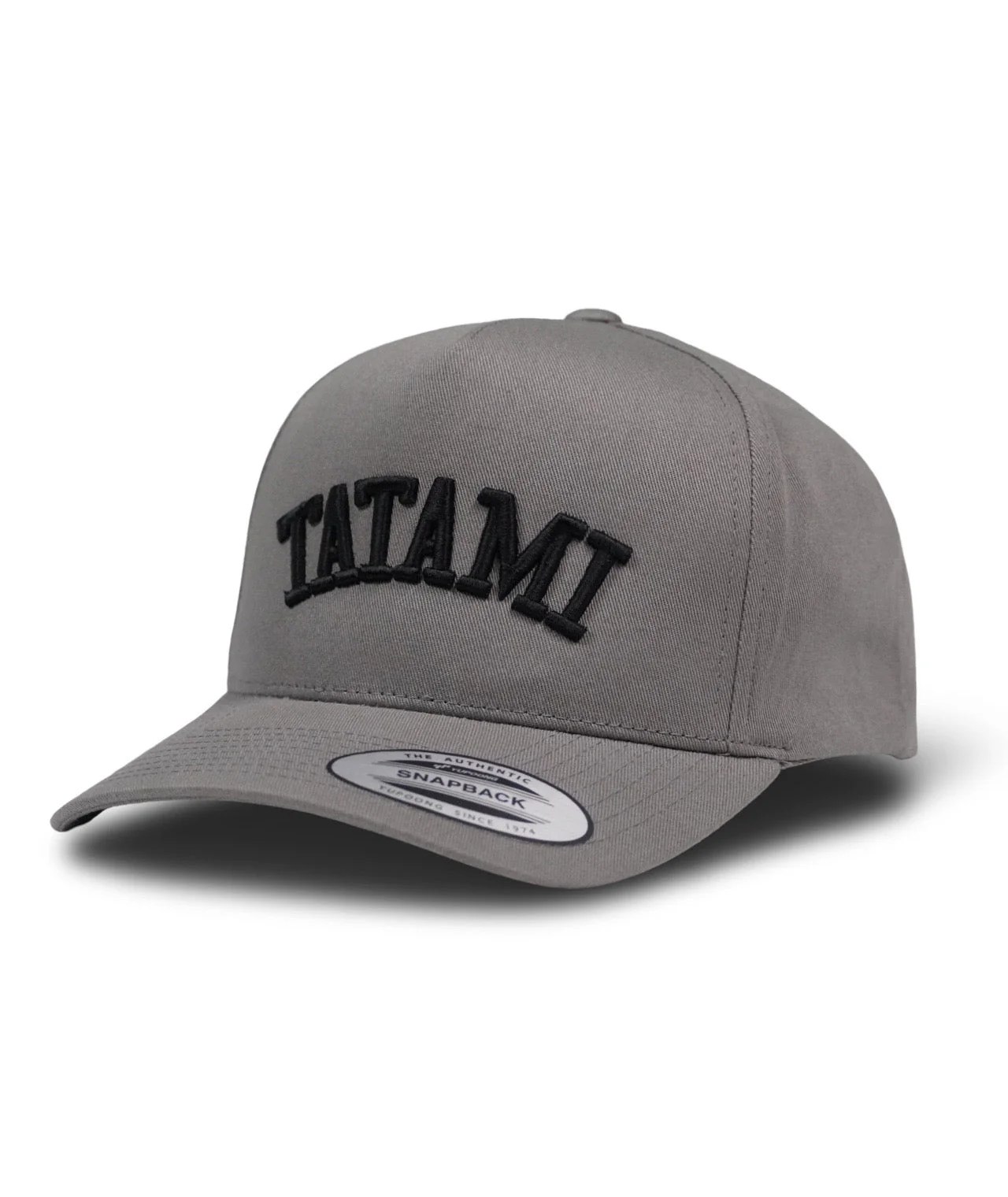 Tatami Embroidered Snapback - Grey