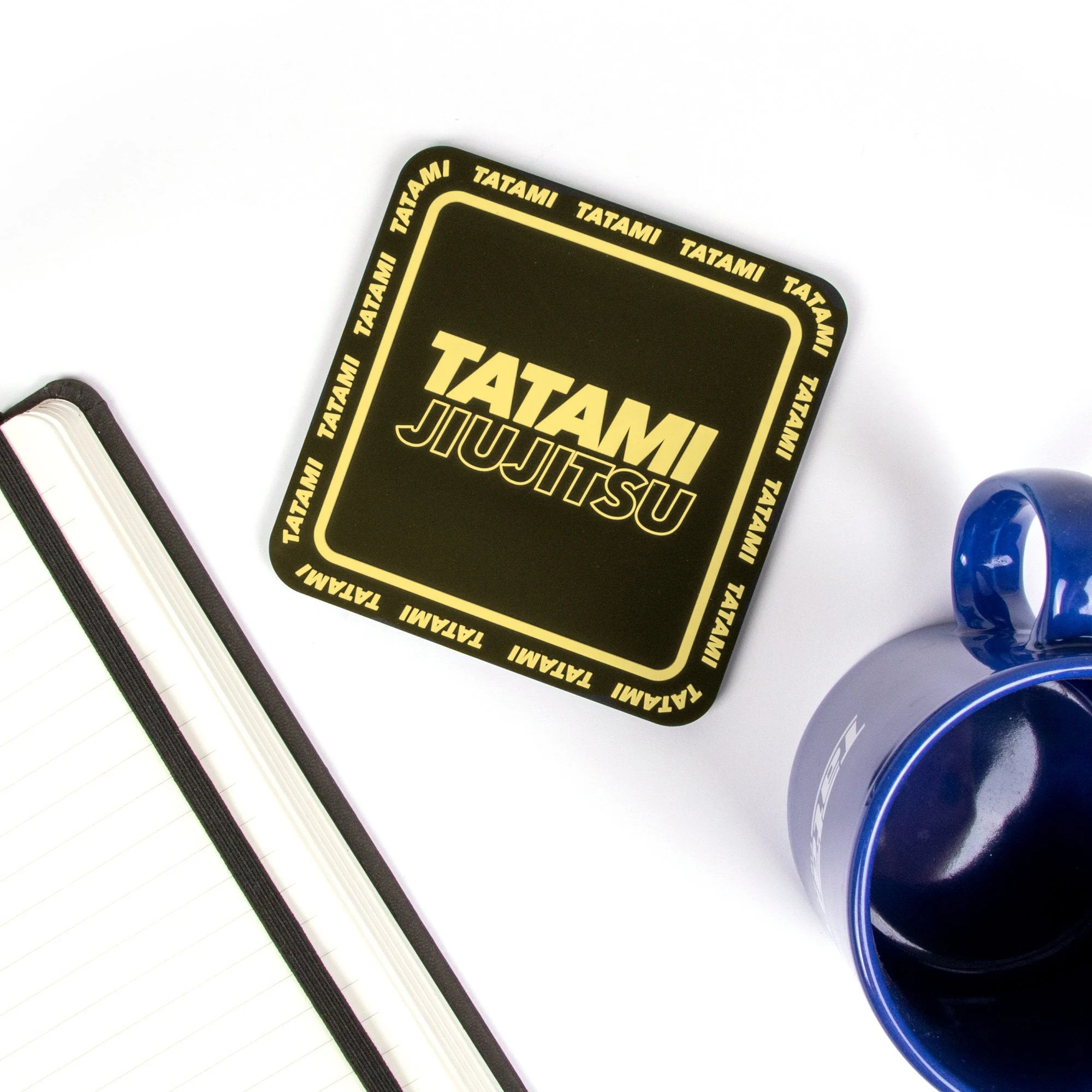 Tatami Jiu Jitsu Dweller Square Coaster - Image 2
