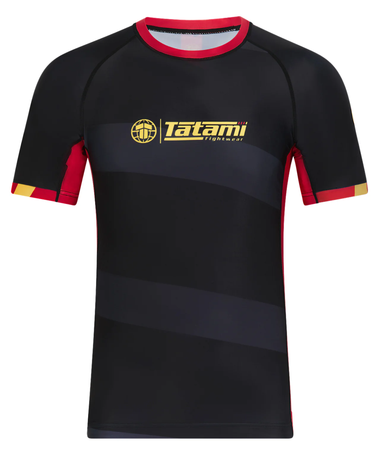 Tatami Nomad Rash Guard - Black & Red