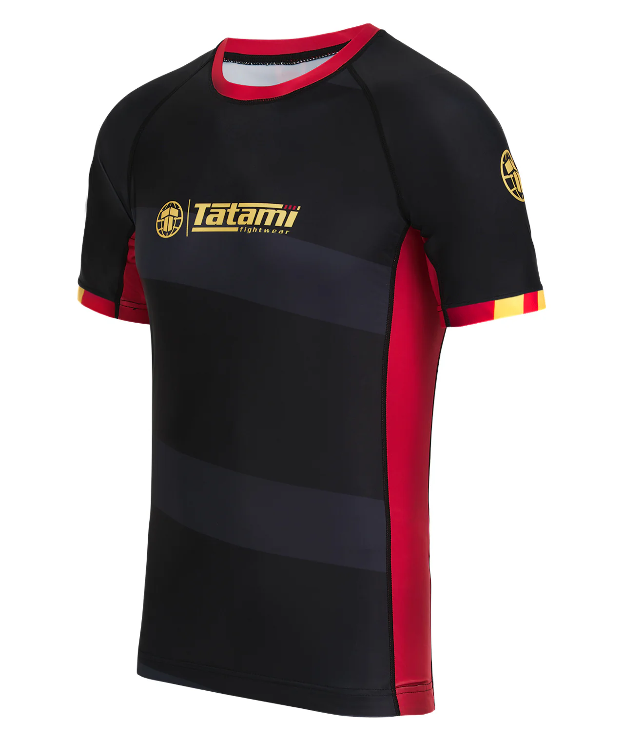 Tatami Nomad Rash Guard - Black & Red - Image 2