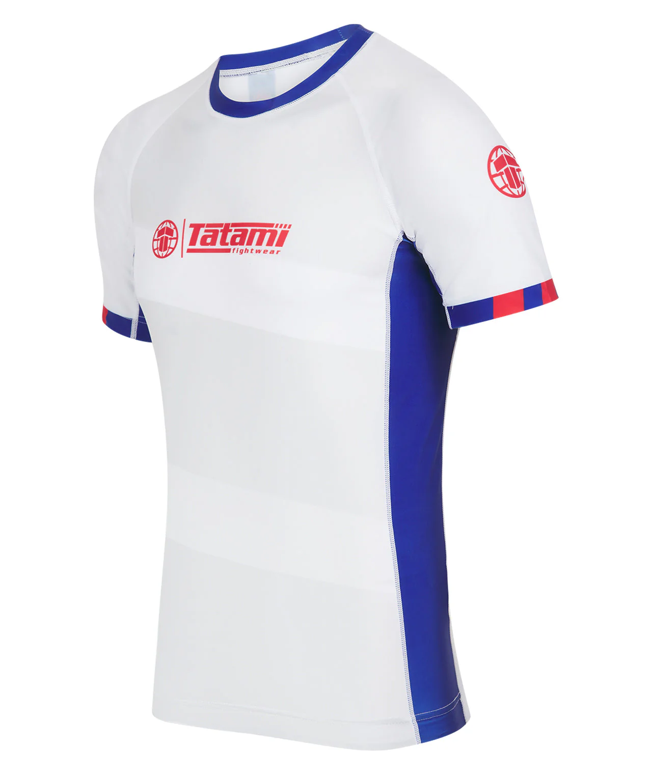 Tatami Nomad Rash Guard - White & Navy - Image 2