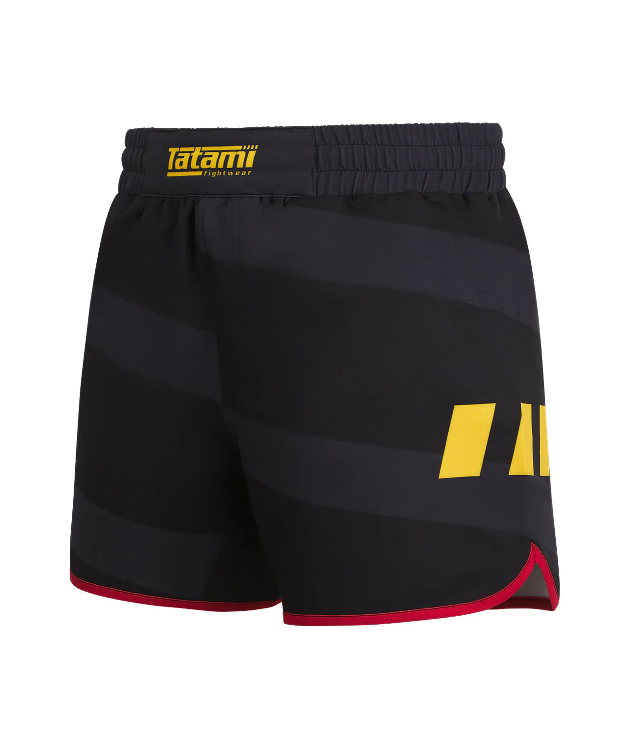Tatami Nomad Shorts - Black & Red - Image 2
