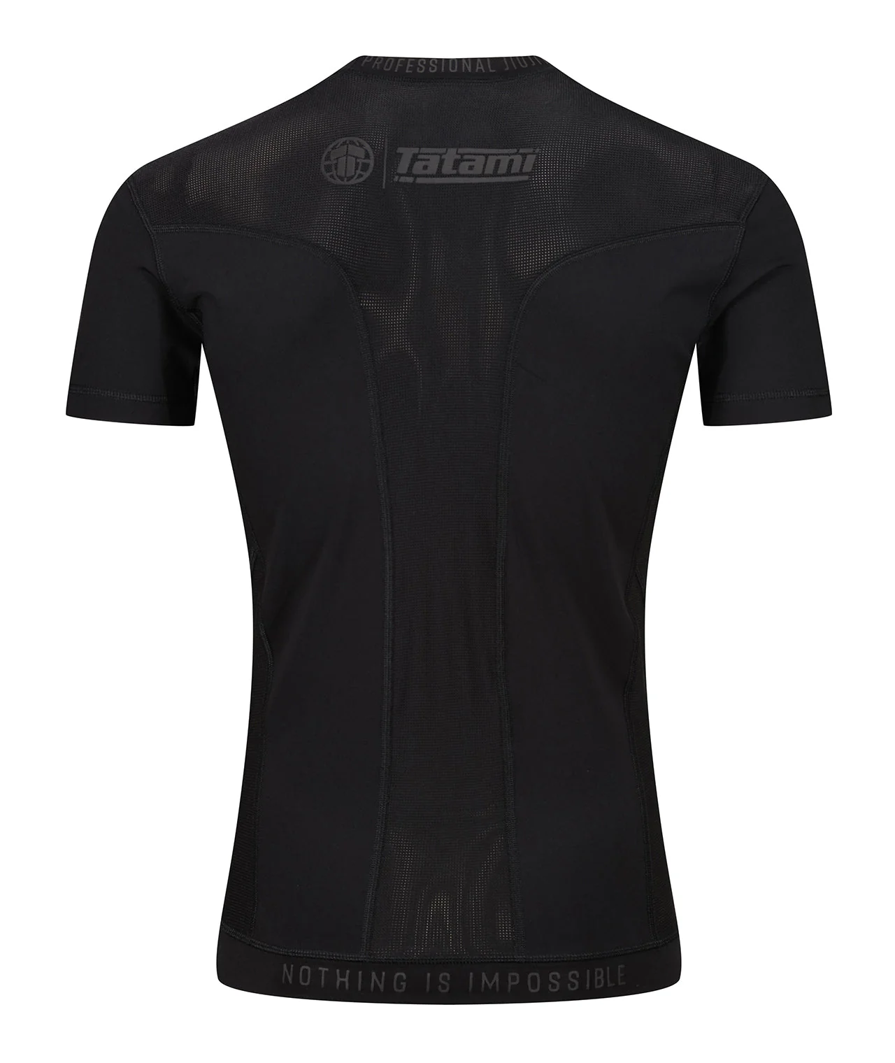 Tatami Pro Rash Guard - Black on Black - Image 3