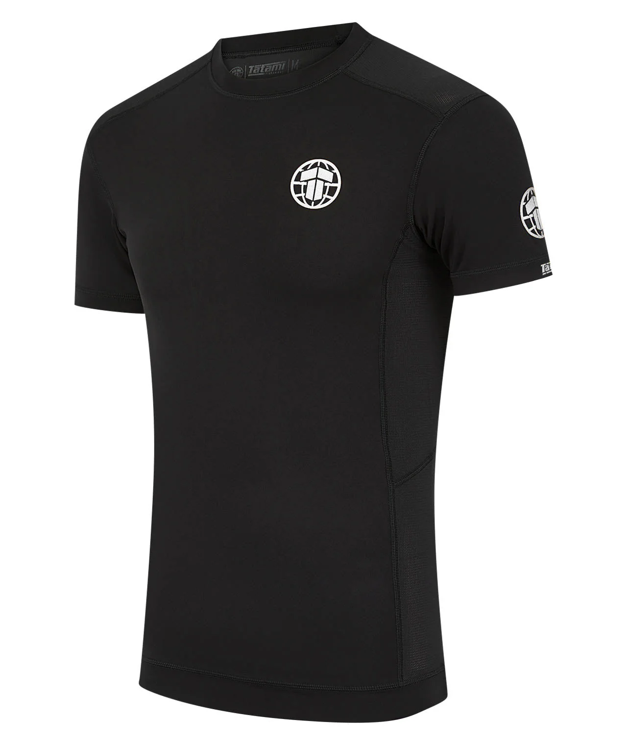 Tatami Pro Rash Guard - Black & Silver - Image 3