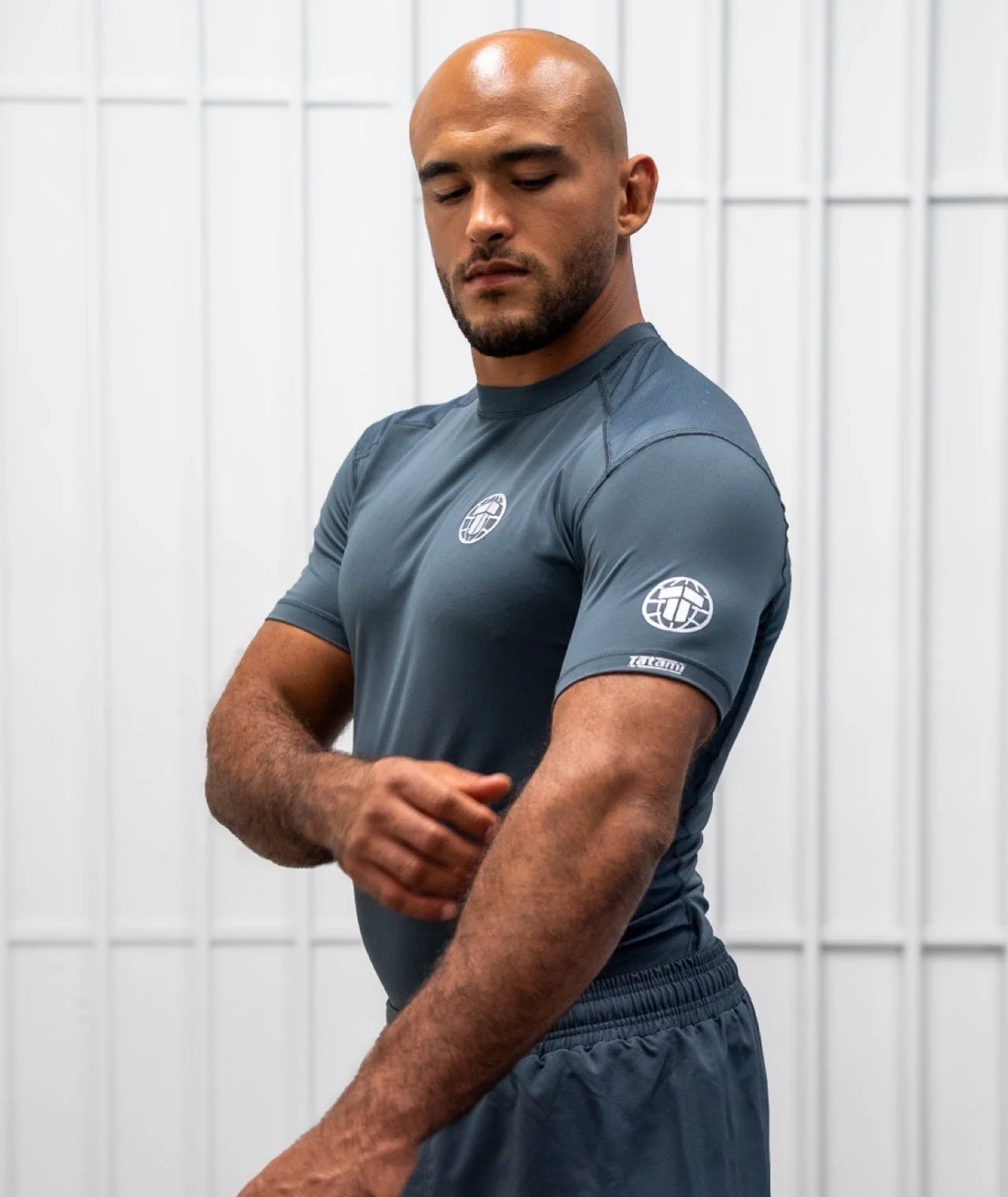 Tatami Pro Rash Guard - Grey - Image 7