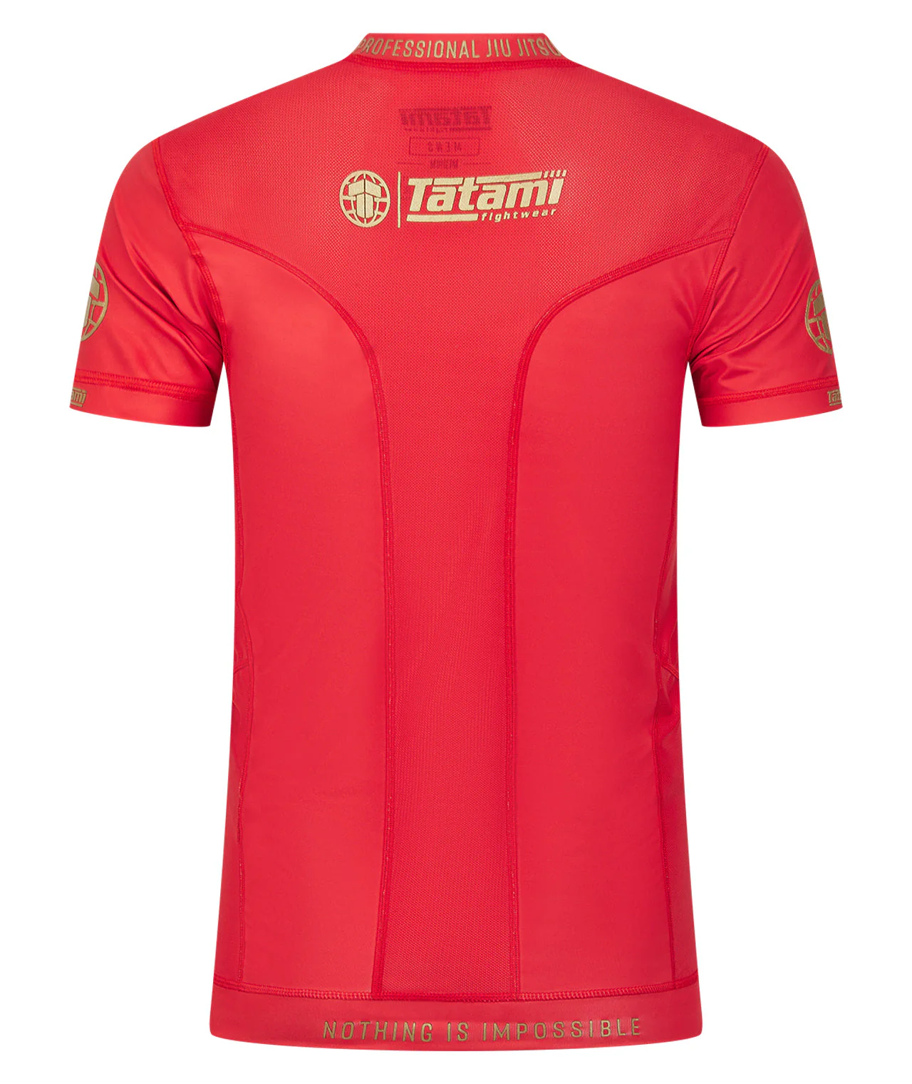 Tatami Pro Rash Guard - Red - Image 3