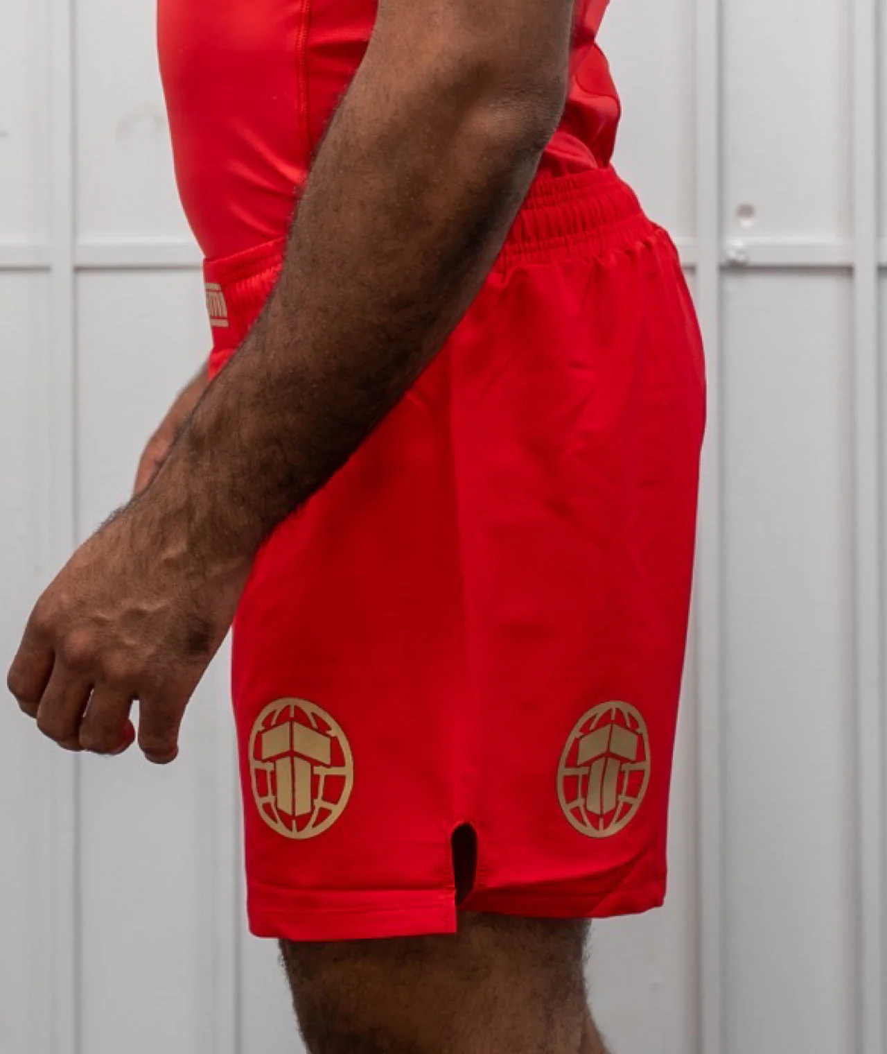 Tatami Pro V2 Grappling Shorts - Red - Image 6