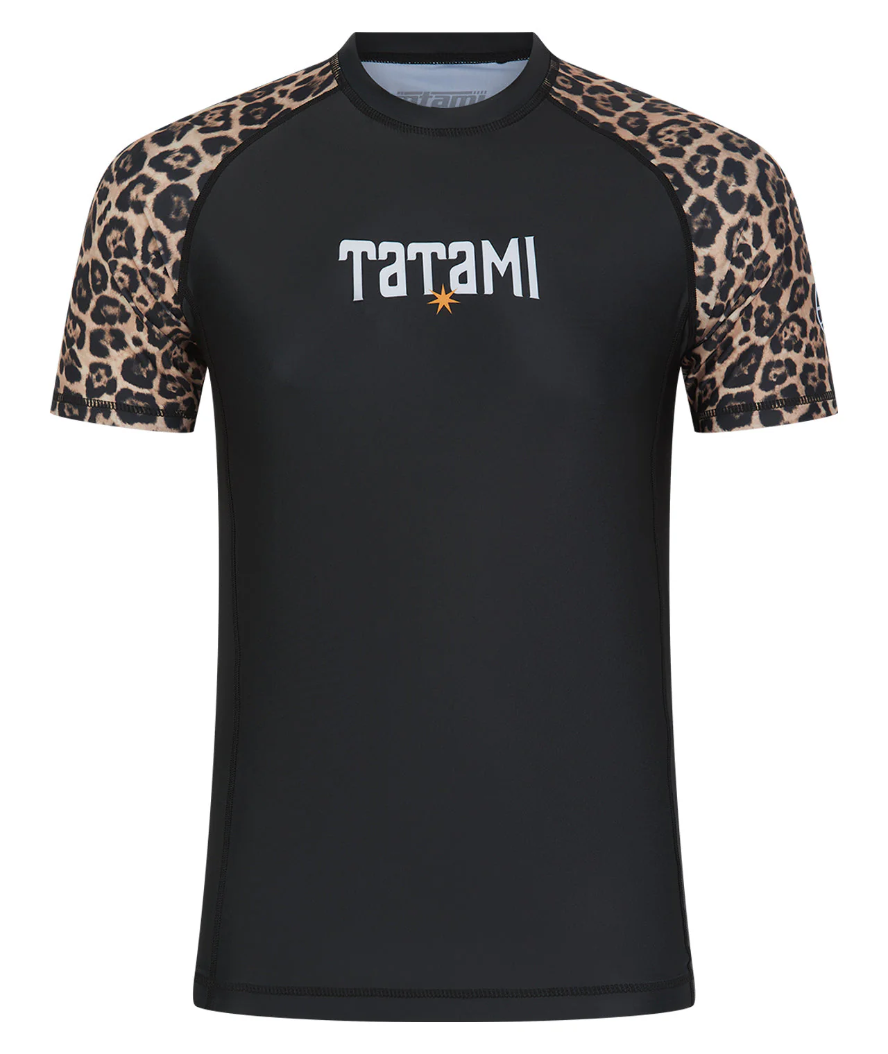 Tatami Short Sleeve Rash Guard - Leopard