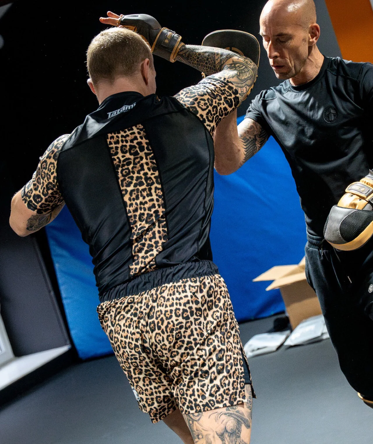 Tatami Short Sleeve Rash Guard - Leopard - Image 6