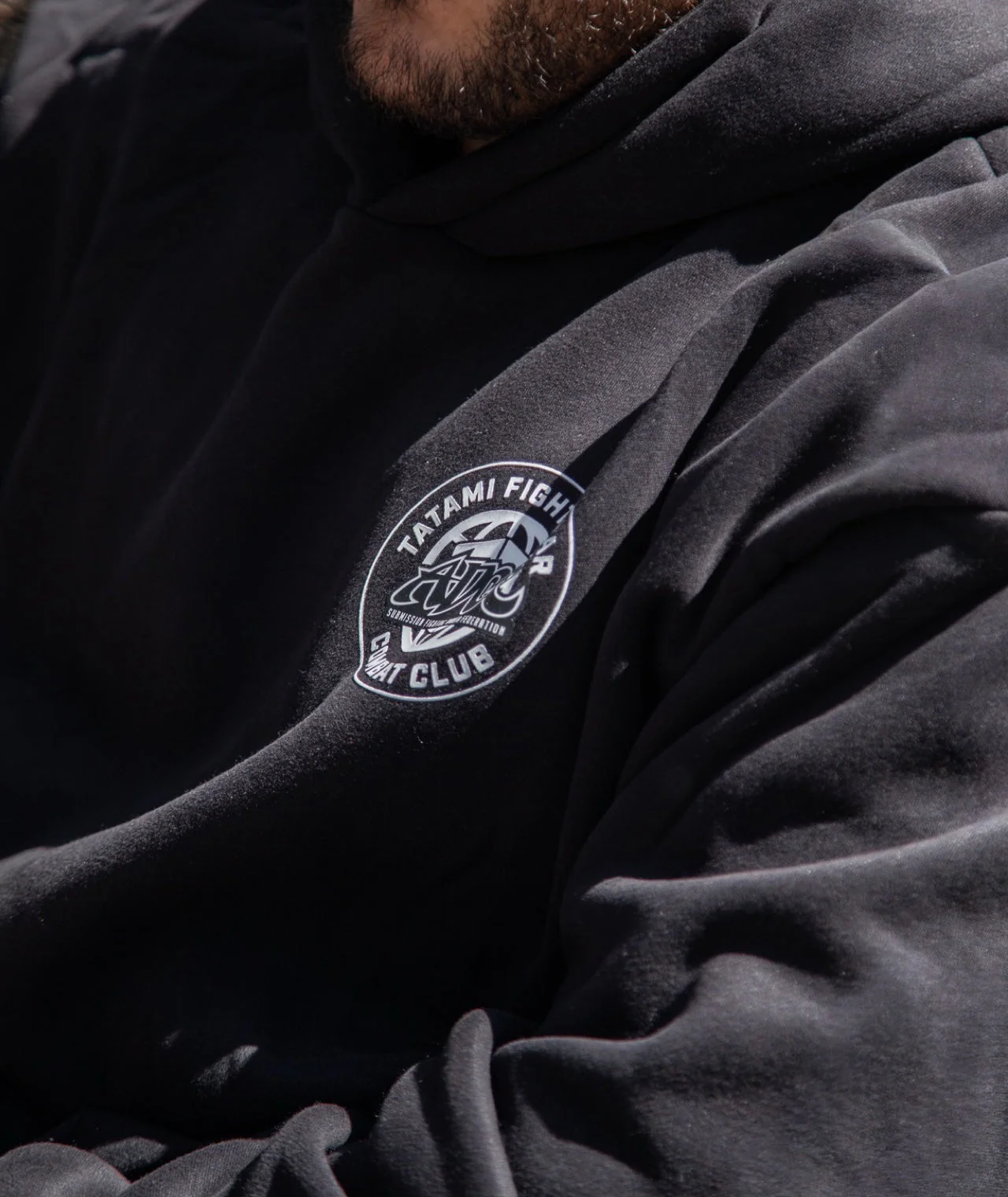 Tatami X ADCC Combat Club Oversized Hoodie - Black - Image 7
