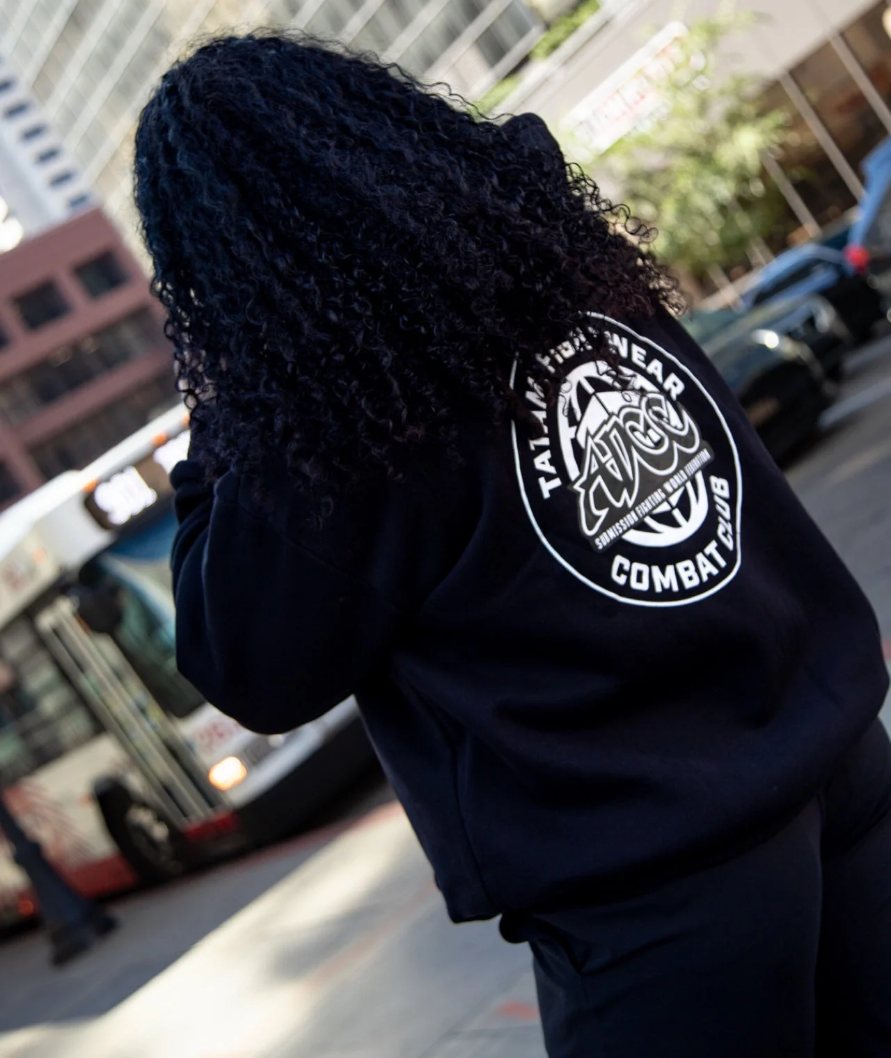 Tatami X ADCC Combat Club Oversized Hoodie - Black - Image 9