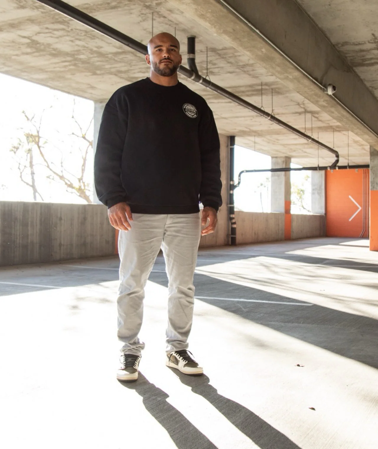 Tatami X ADCC Combat Club Oversized Sweatshirt - Black - Image 6