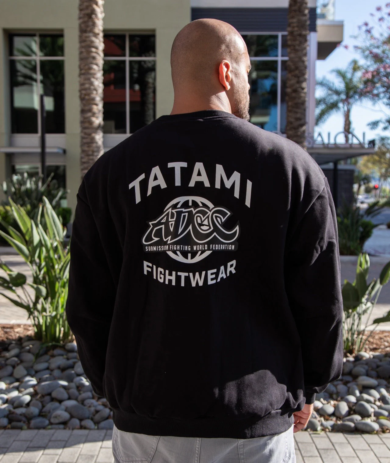 Tatami X ADCC Oversized Sweatshirt - Black - Image 7