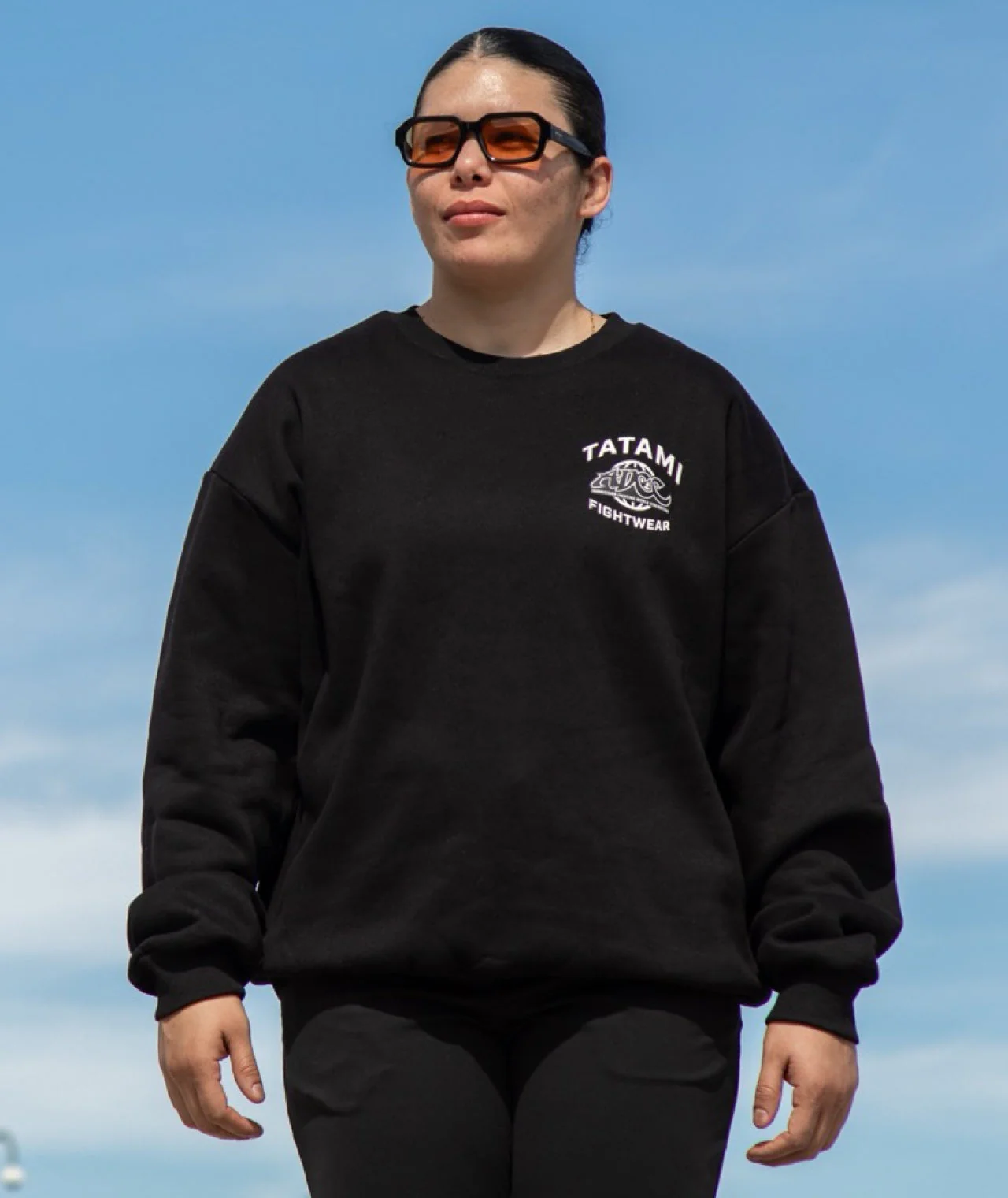 Tatami X ADCC Oversized Sweatshirt - Black - Image 8