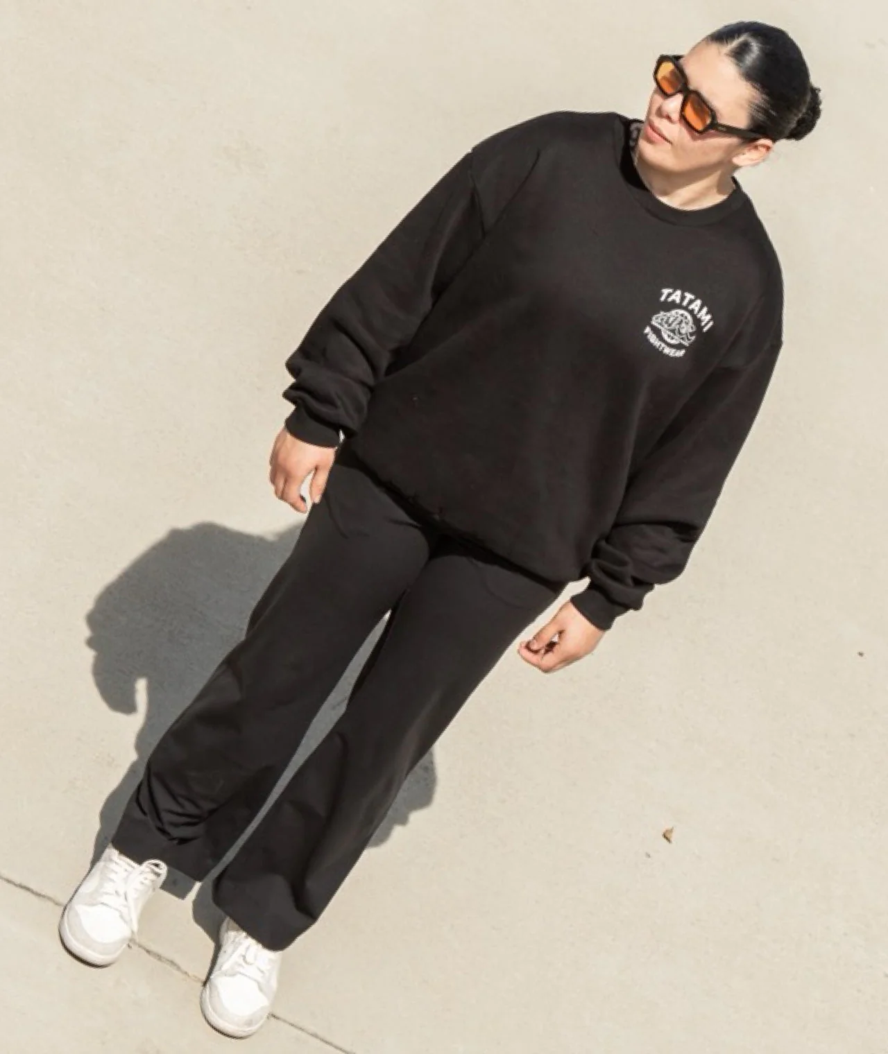 Tatami X ADCC Oversized Sweatshirt - Black - Image 9