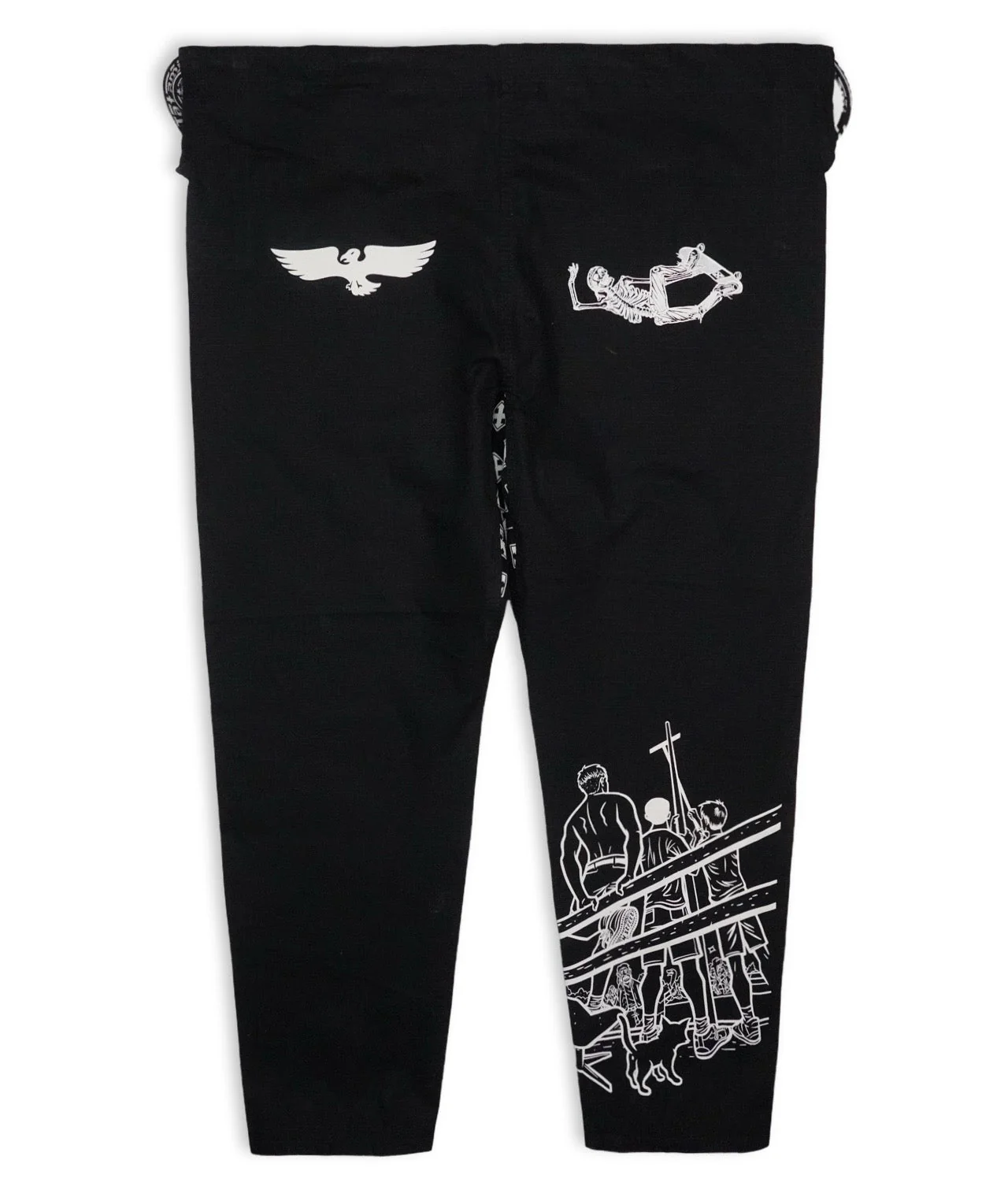 Tatami x Public Domain H-Street Gi - Black - Image 4