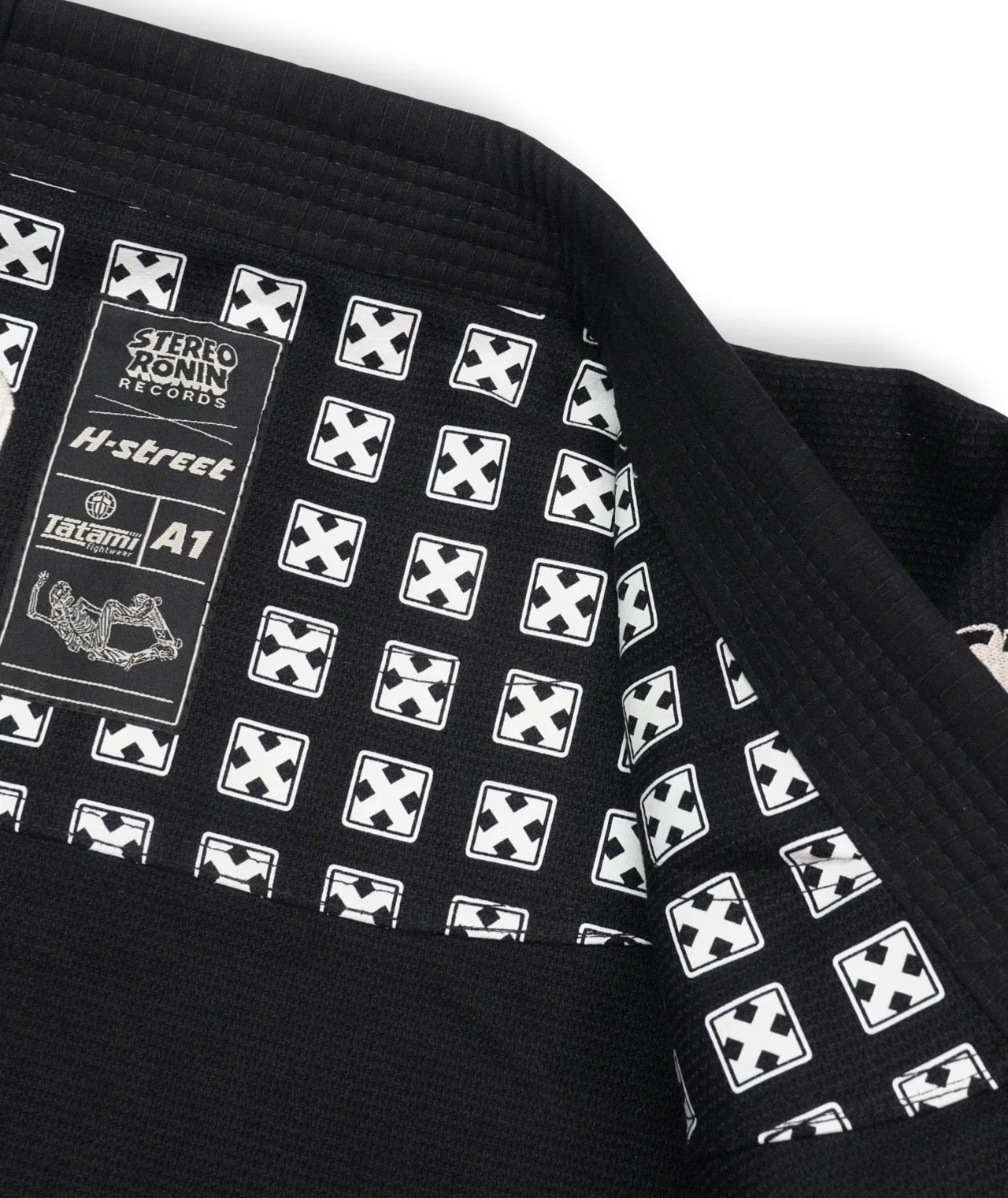 Tatami x Public Domain H-Street Gi - Black - Image 5