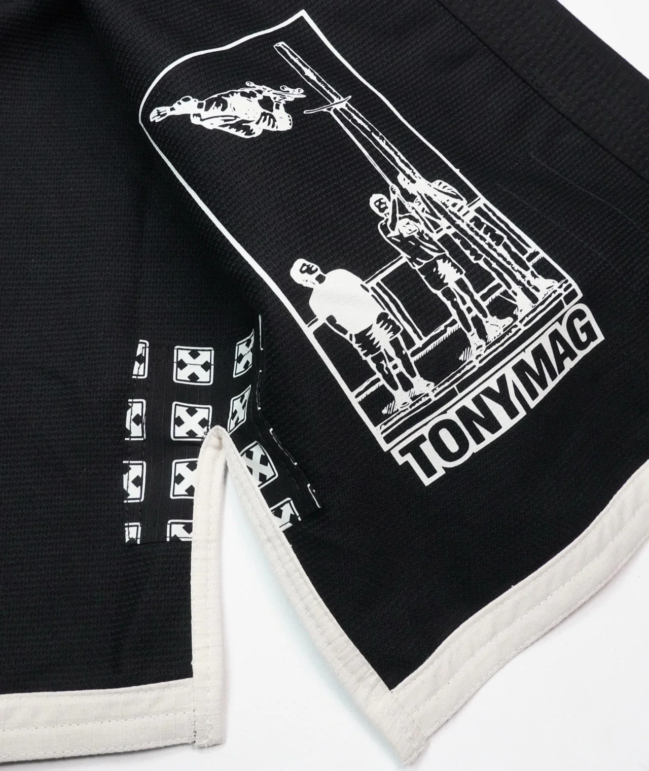 Tatami x Public Domain H-Street Gi - Black - Image 6
