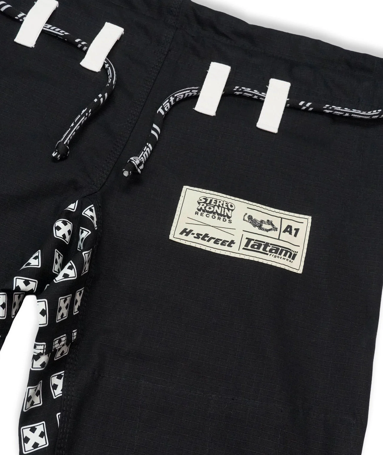 Tatami x Public Domain H-Street Gi - Black - Image 7