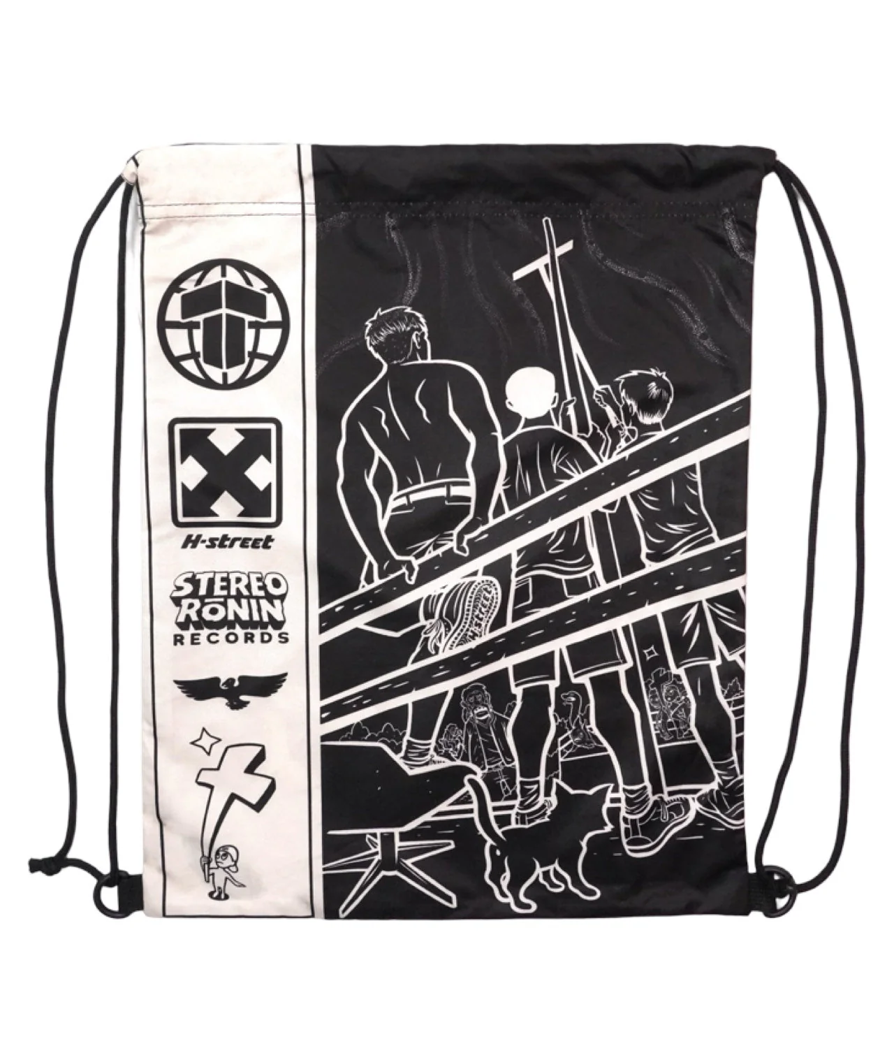 Tatami x Public Domain H-Street Gi - Black - Image 8