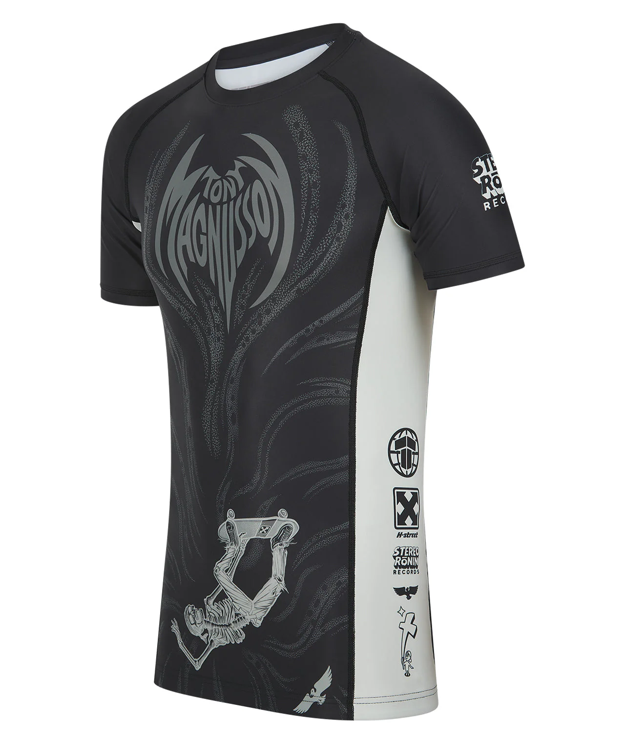 Tatami x Public Domain H Street Rash Guard - Black - Image 3