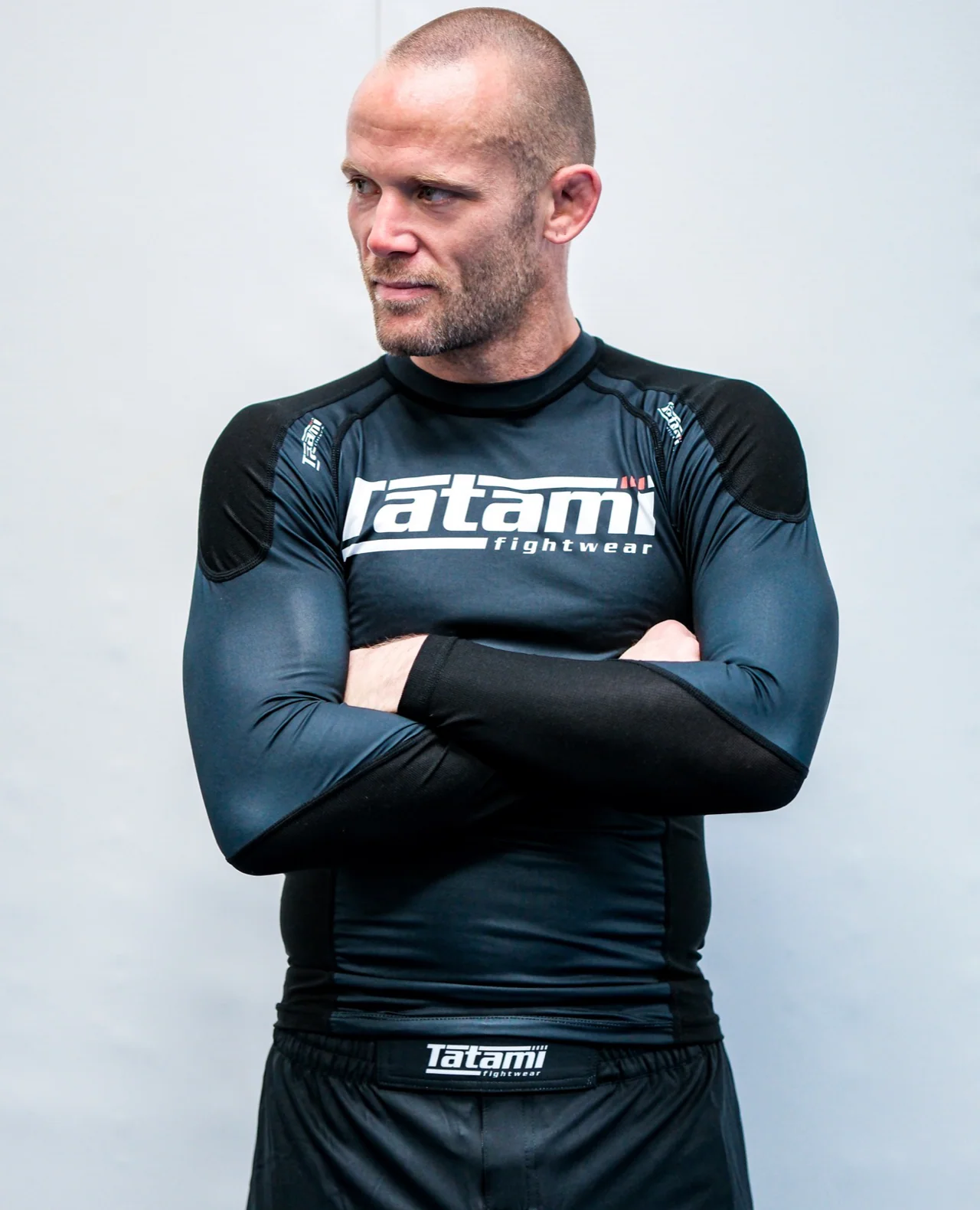 Technical Long Sleeve Rash Guard - Black - Image 7