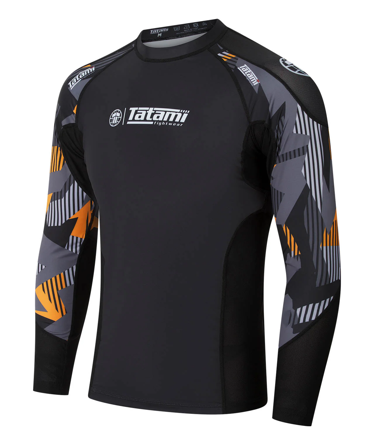 Technical Long Sleeve Rash Guard - Orange - Image 3