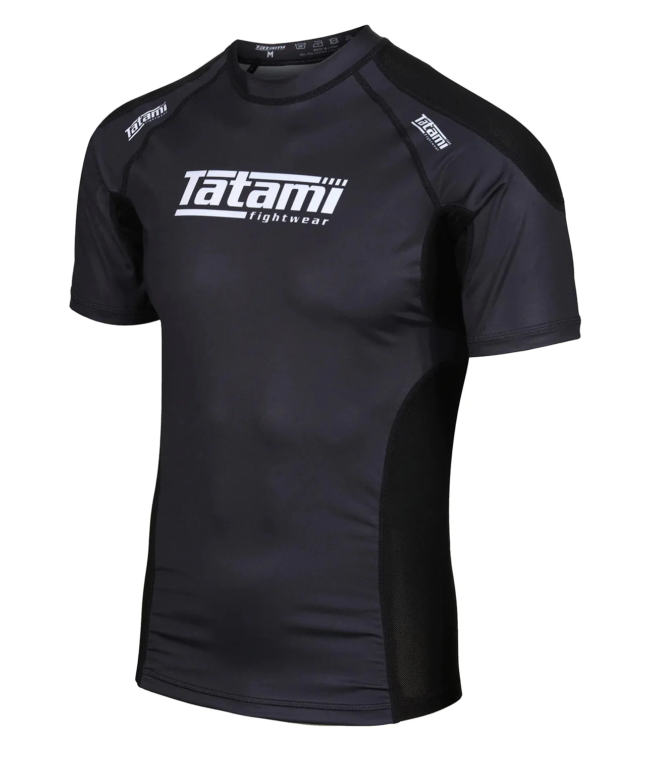 Technical Short Sleeve Rash Guard - Black - Image 4