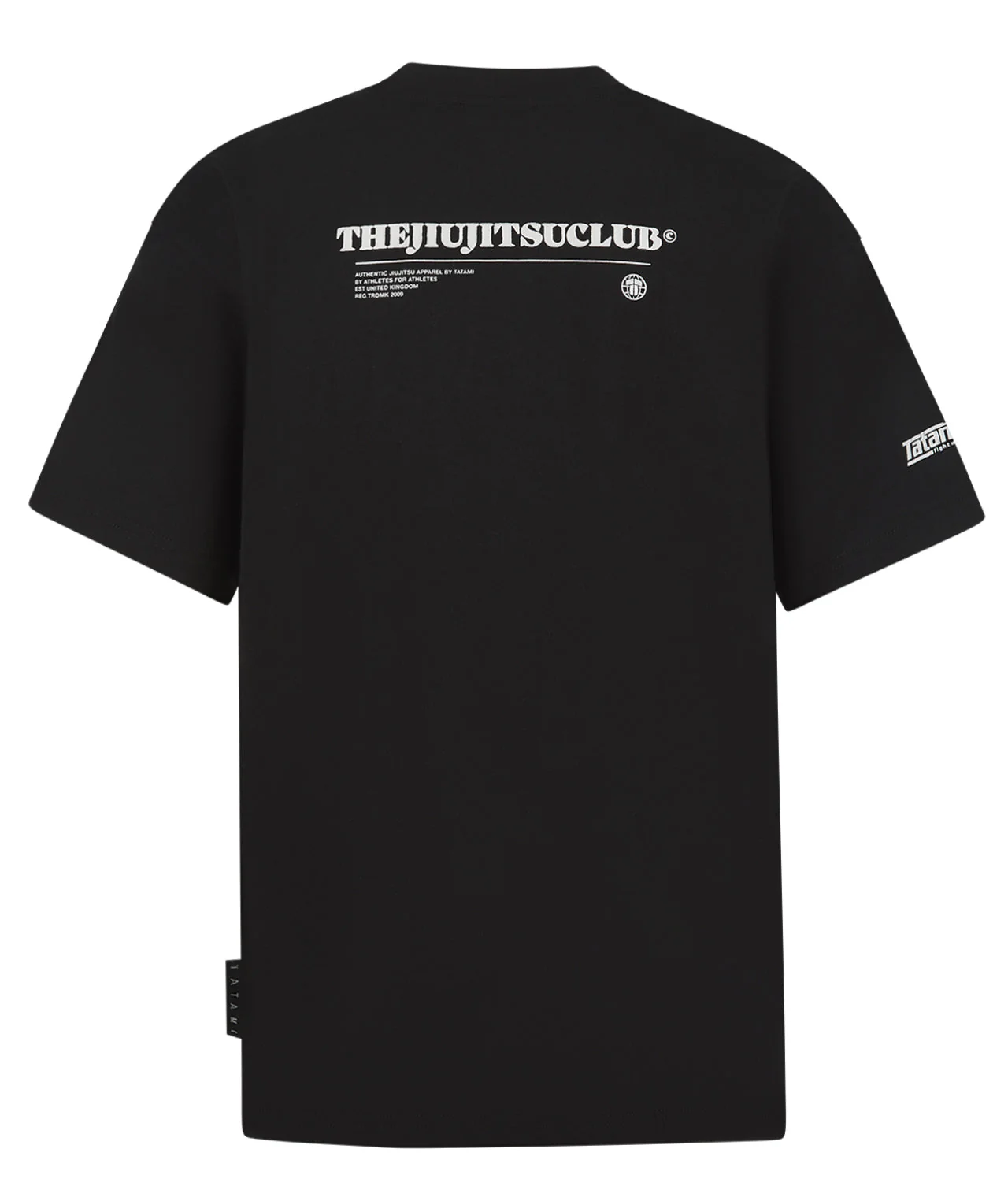 The Club Oversized T-Shirt - Black - Image 2