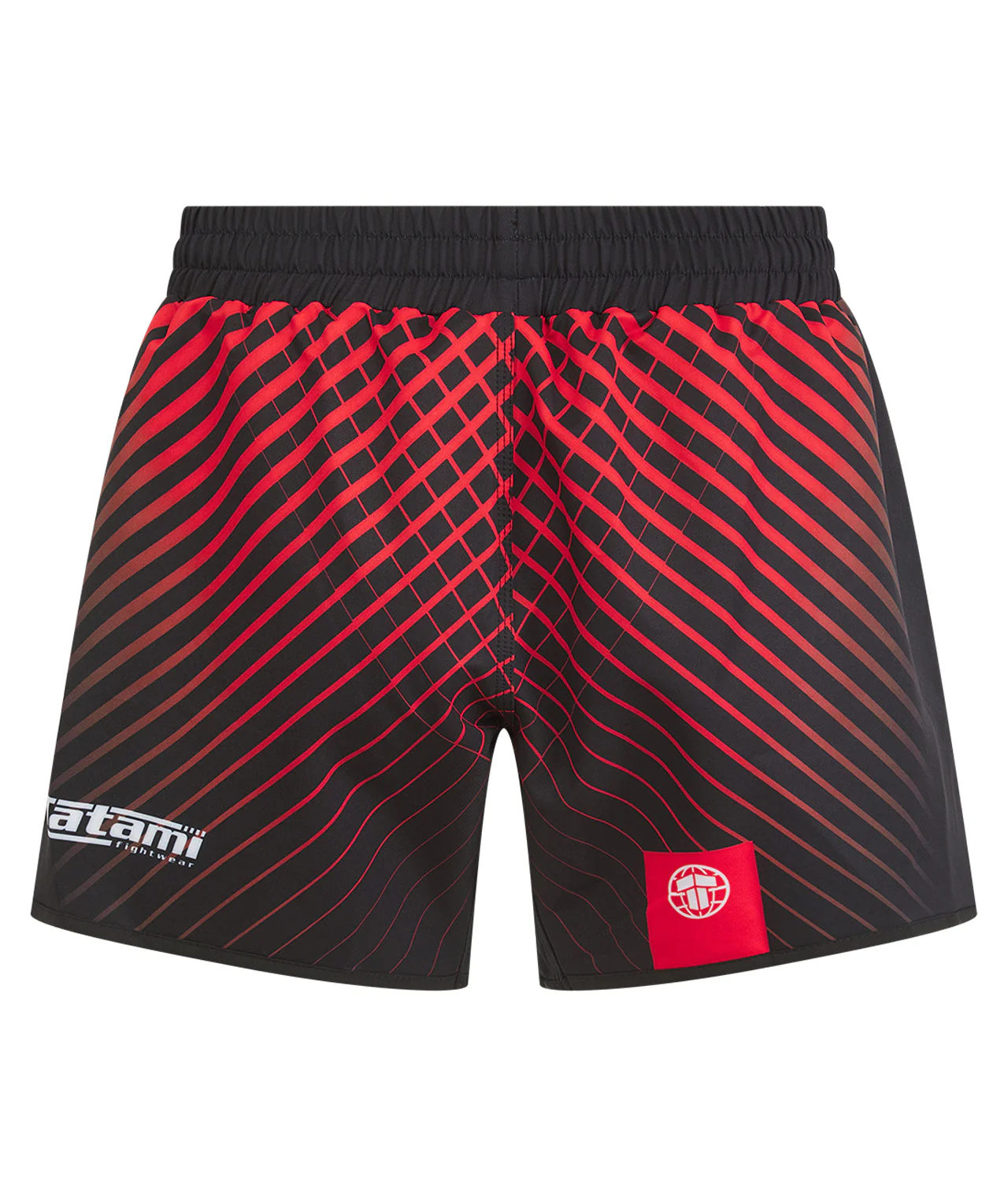 Vortex High Cut Shorts - Red - Image 4
