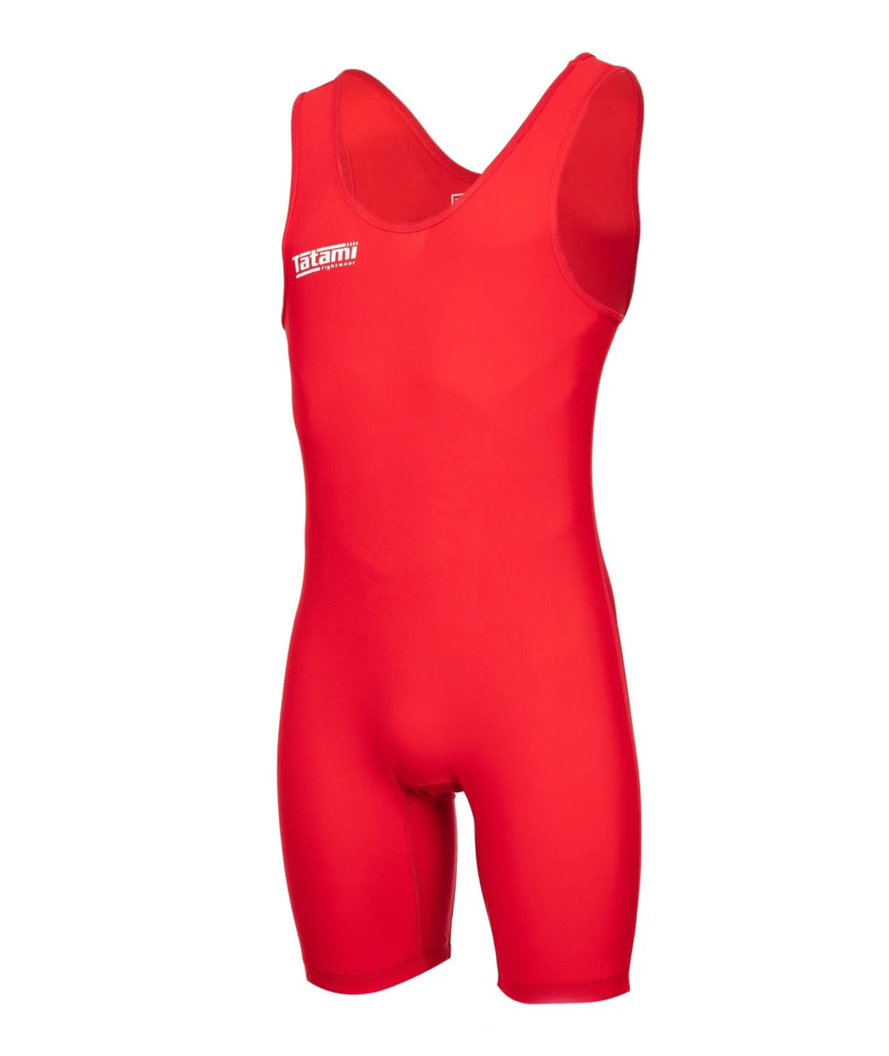 Wrestling Singlet - Red - Image 4